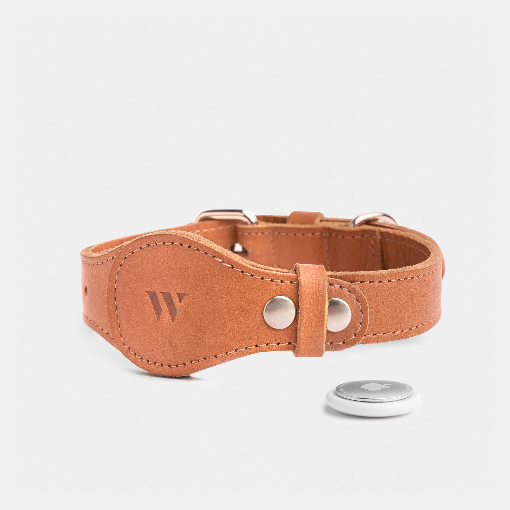 Walden® Collar y Correa Pet de Cuero Genuino · Terra