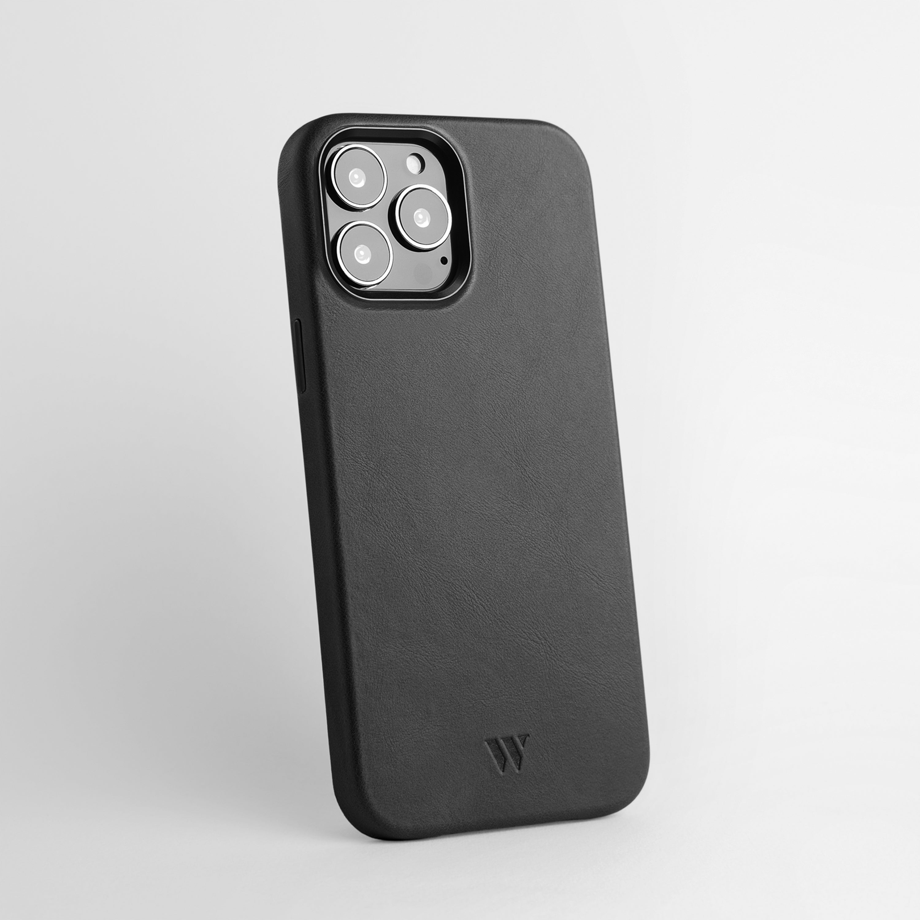 Walden® Funda de Cuero Genuino para iPhone · Bosco #color_bosco black