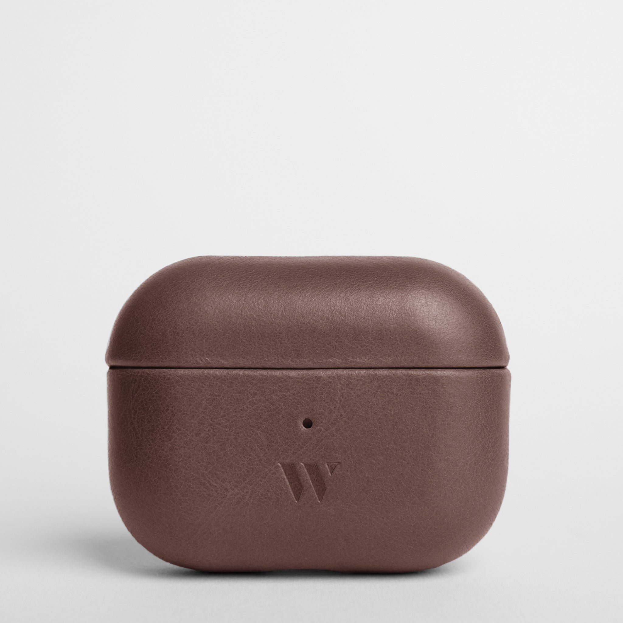 Walden® Funda iPhone + Estuche Airpods de Cuero Genuino · Moca
