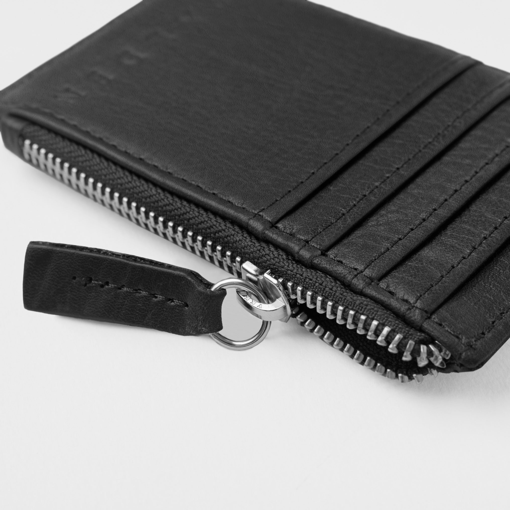 Walden® Tarjetero Zipper de Cuero Genuino · Bosco #color_bosco