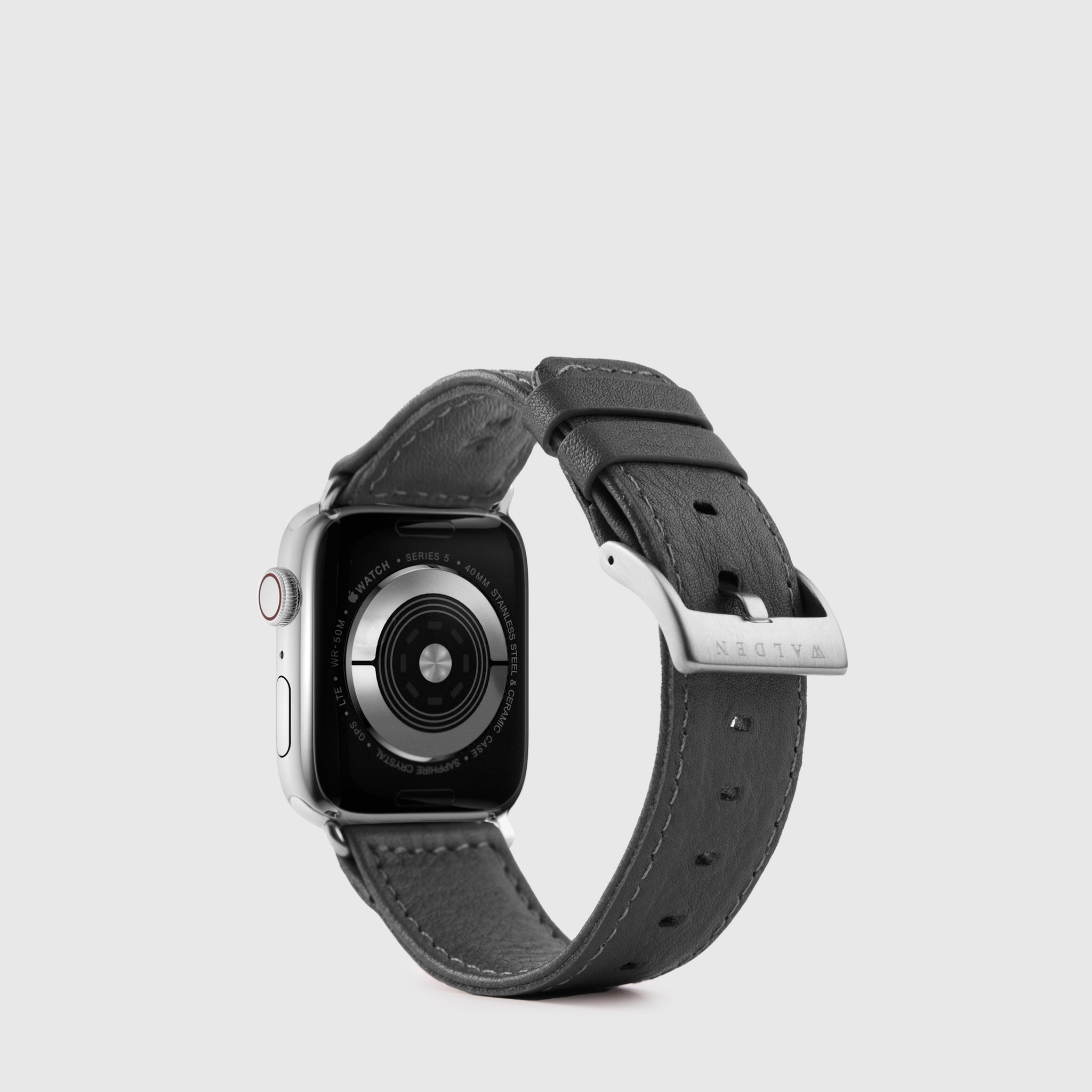 Walden® Funda iPhone + Correa Apple Watch de Cuero Genuino ·
Bosco #color_bosco (silver)