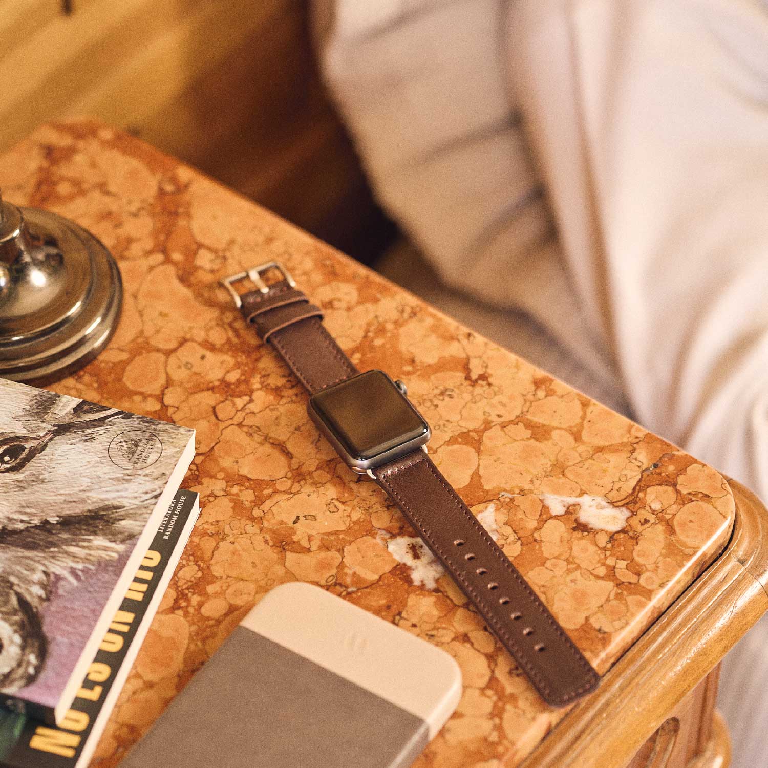 Walden® Correa Apple Watch de Cuero Genuino · Moca #color_moca
