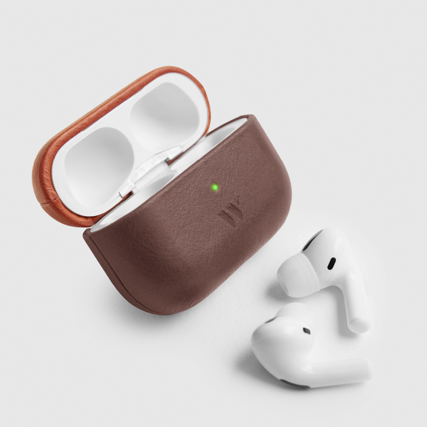 Walden® Estuche para Airpods de Cuero Combinado · Mekas #color_mekas