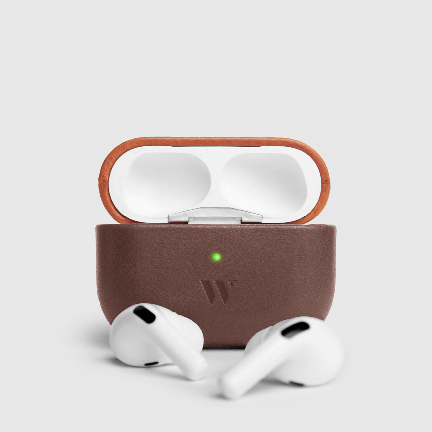 Walden® Estuche para Airpods de Cuero Combinado · Mekas #color_mekas