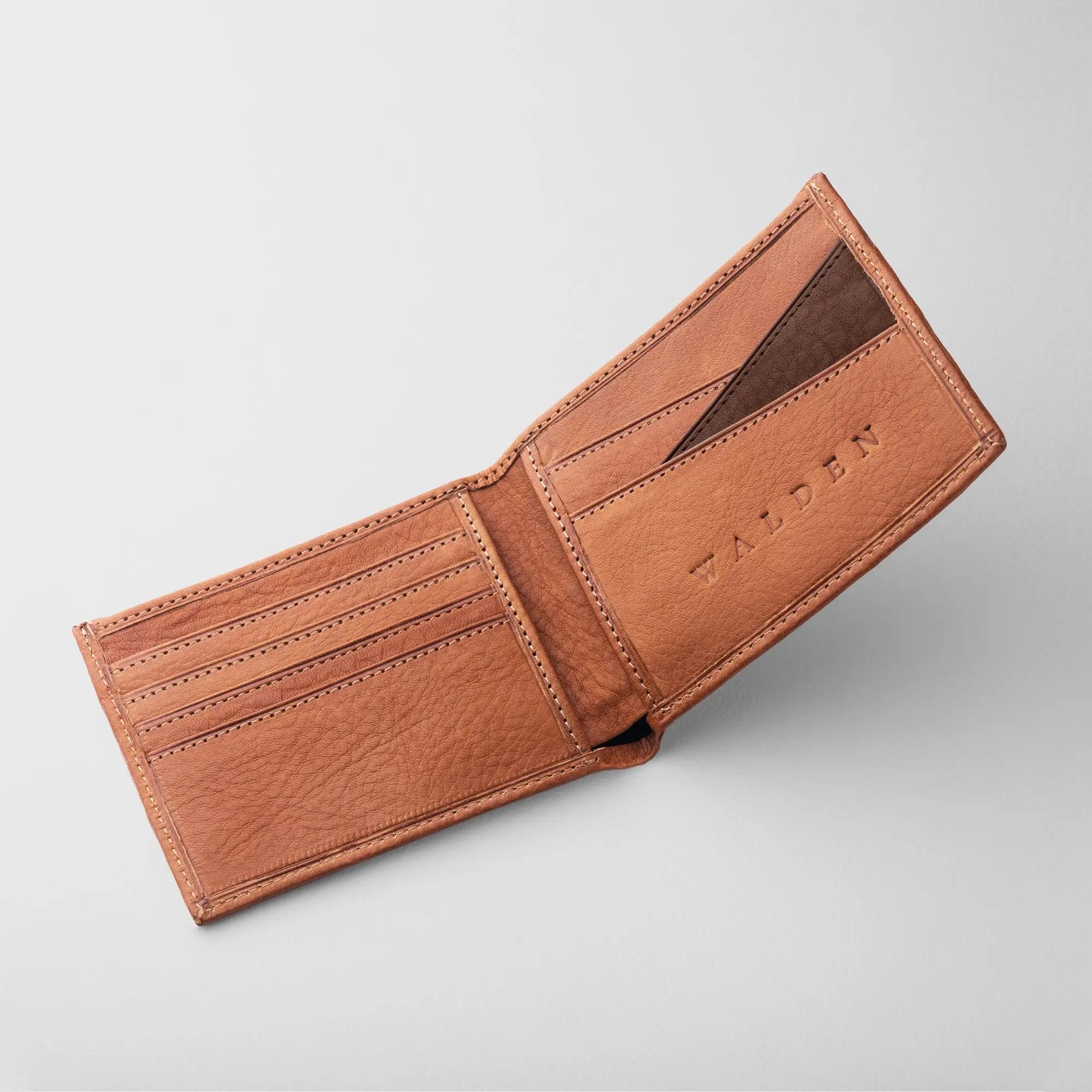 Walden® Billetera Euro Mark de Cuero Genuino · Terra #color_terra