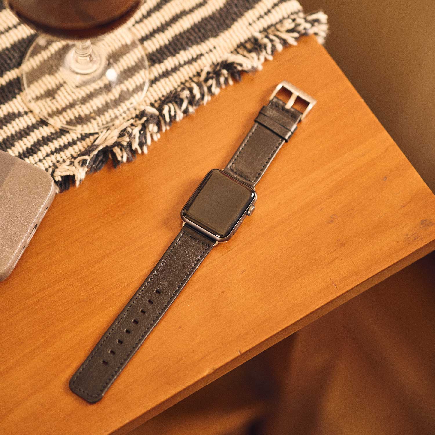 Walden® Correa Apple Watch de Cuero Genuino · Bosco #color_bosco