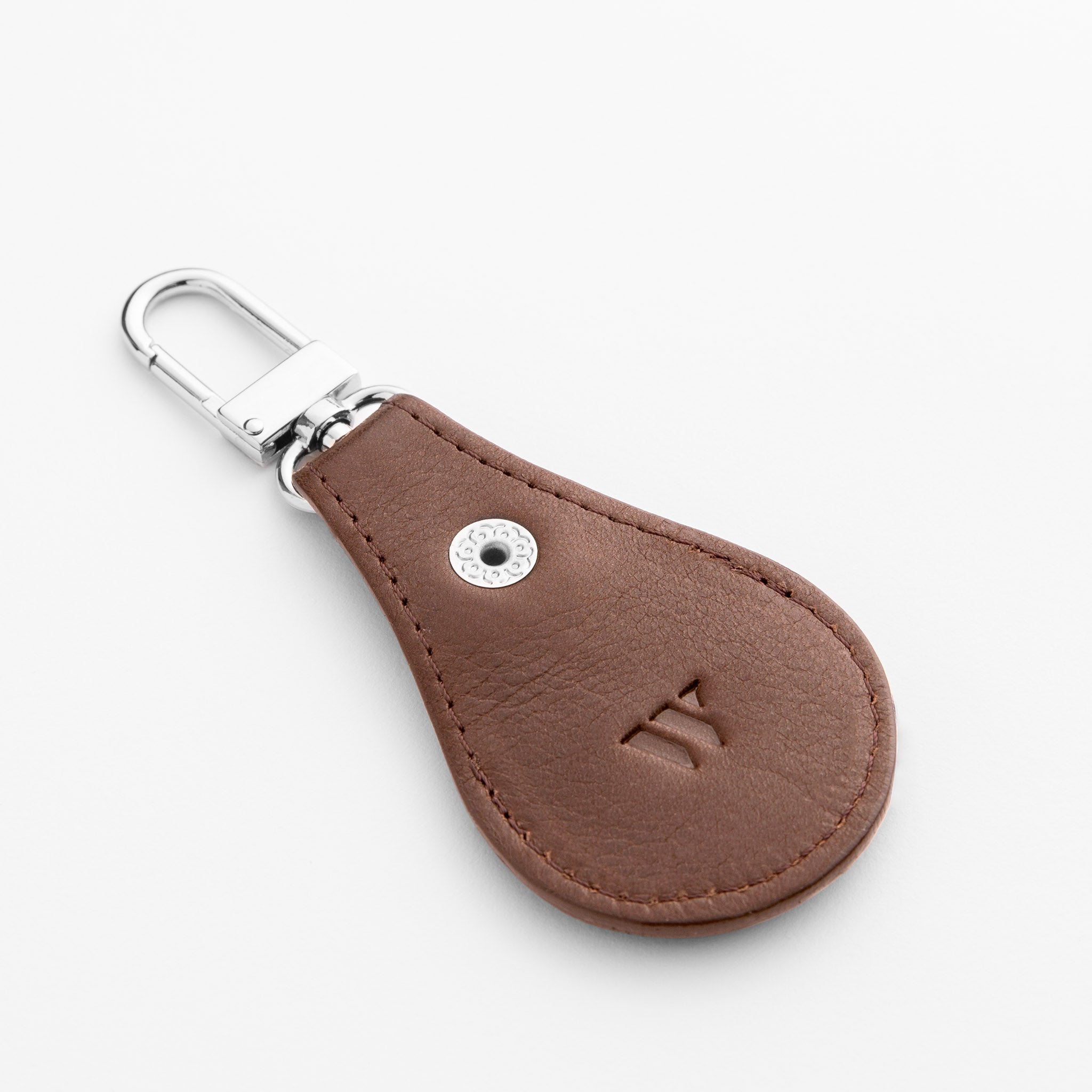 Walden® Llavero Airtag de Cuero Genuino · Moca #color_moca
