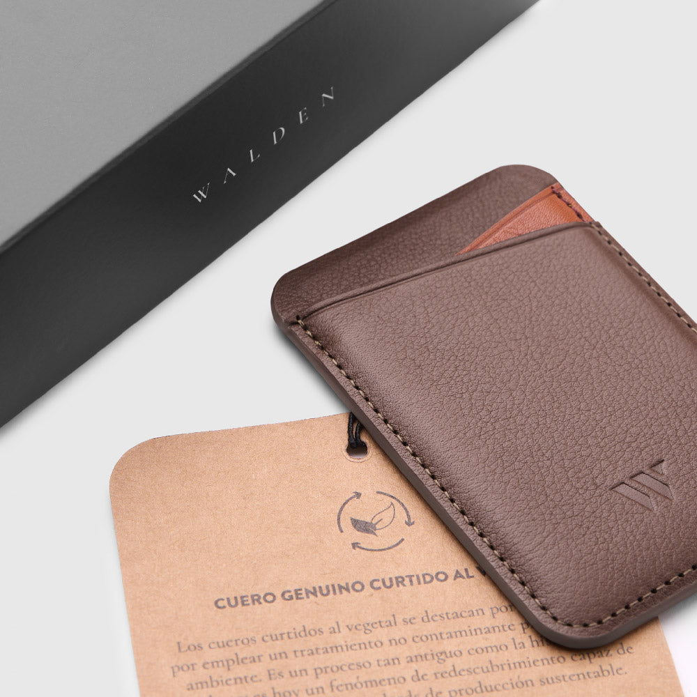 Walden | Funda iPhone Mekas + Wallet MagSafe® Moca