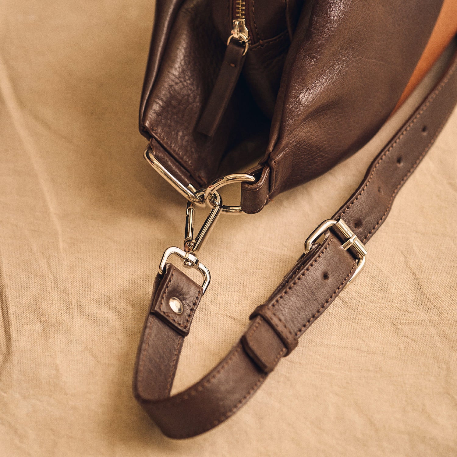 Walden® Riñonera de Cuero Genuino · Moca #color_moca