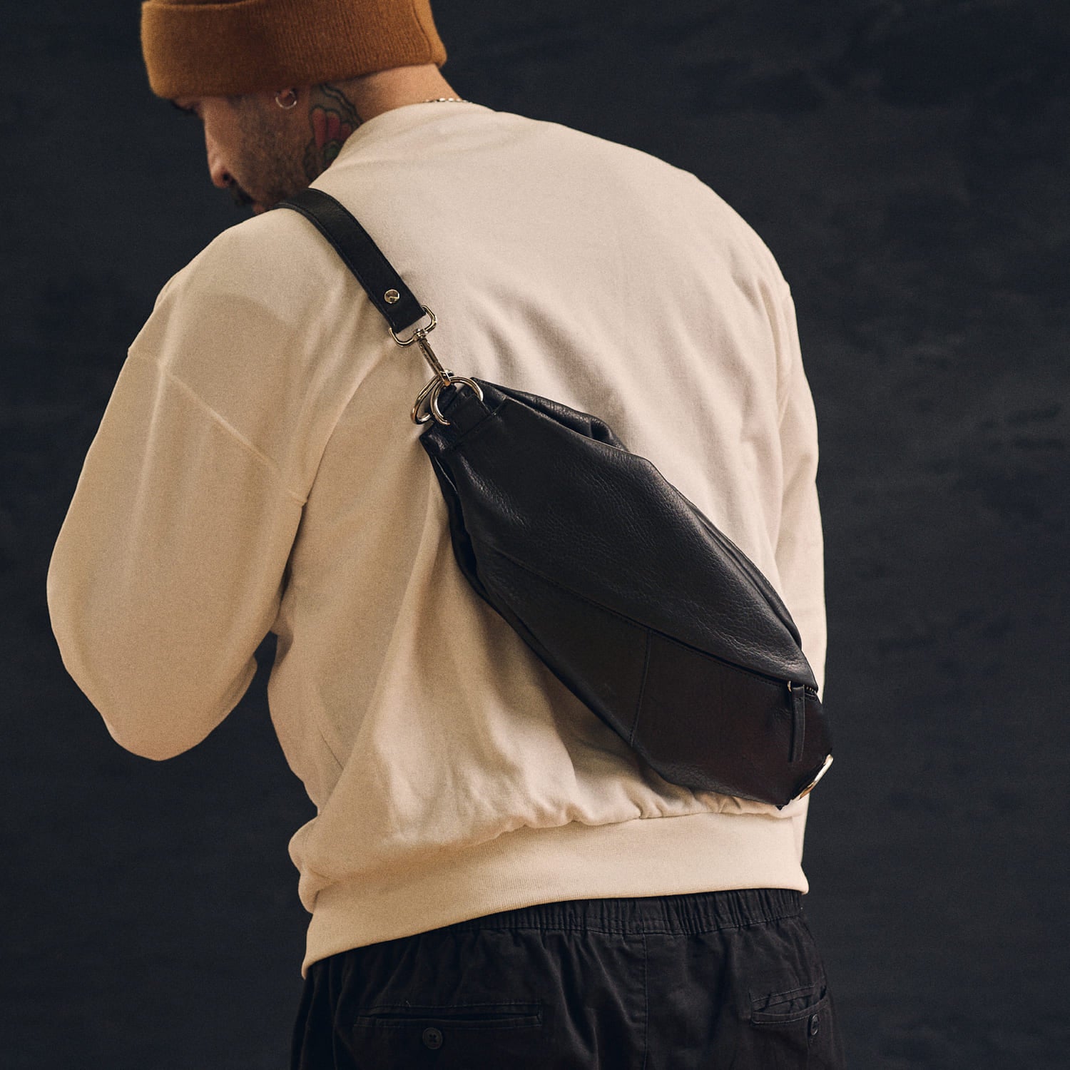 Walden® Riñonera de Cuero Genuino · Bosco #color_bosco