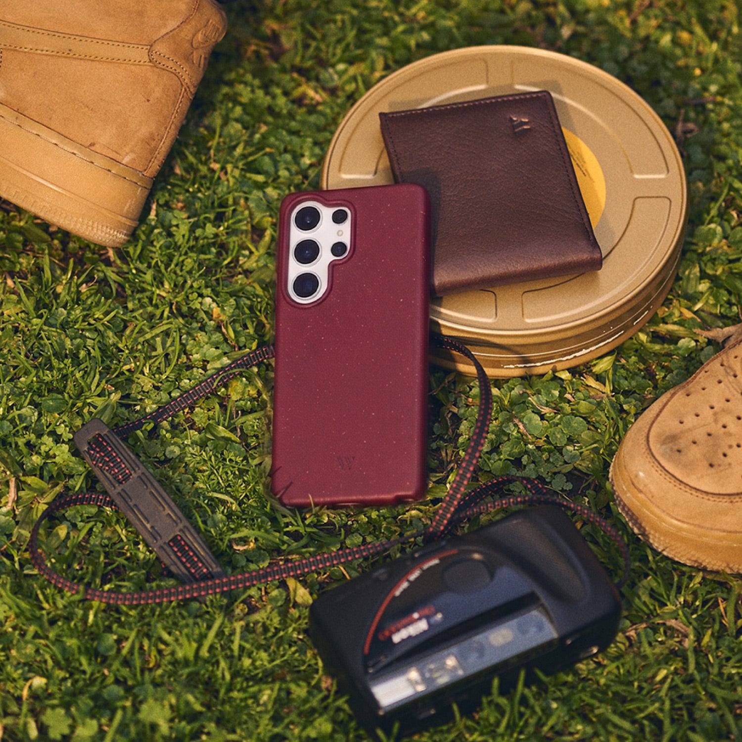 Walden® Funda de Bioplástico para Samsung Galaxy · Burgundy #color_burgundy