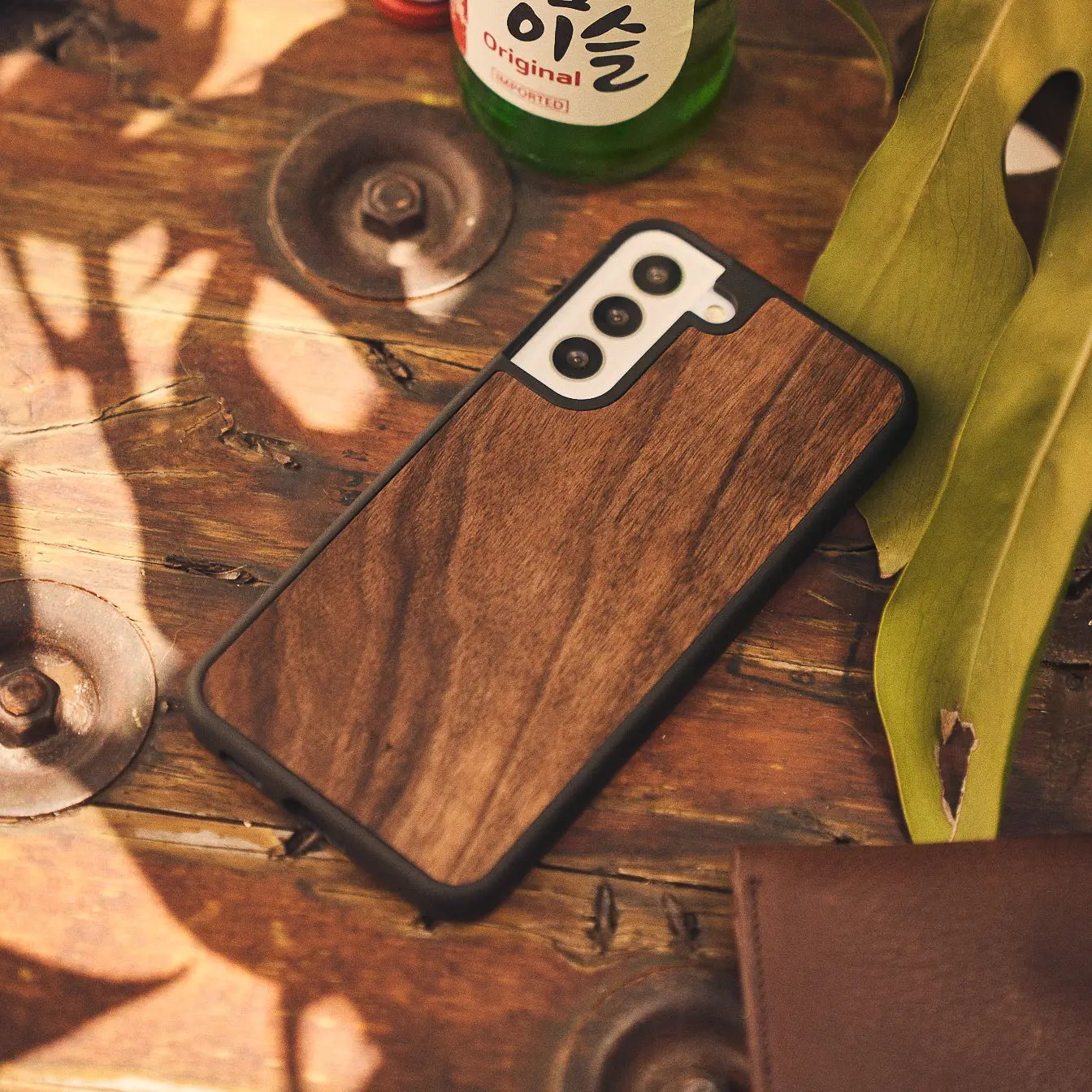 Walden® Funda de Madera Genuina para Samsung · Walnut #color_walnut