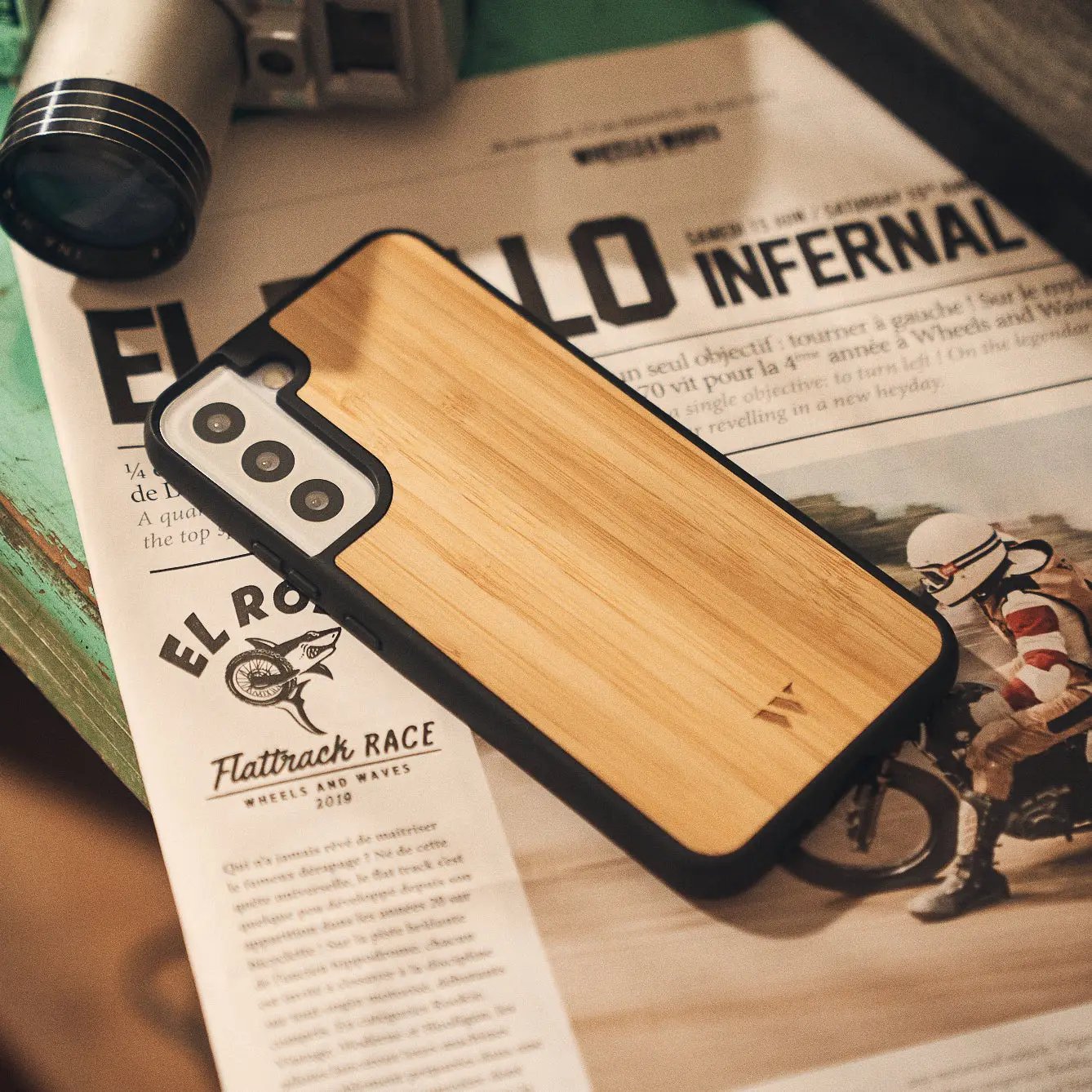 Walden® Funda de Madera Genuina para Samsung · Siena #color_siena