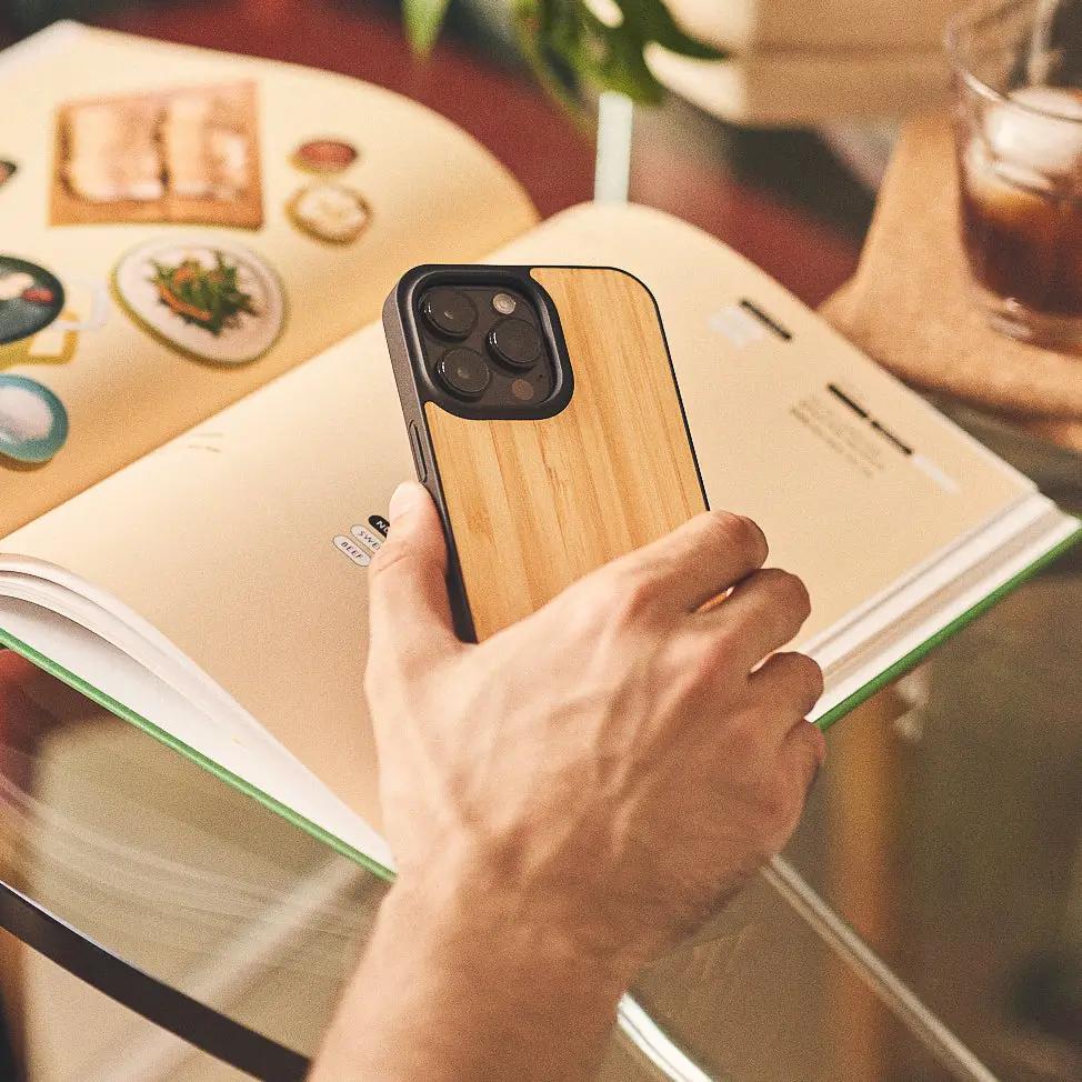 Walden® Funda de Madera Genuina para iPhone · Siena #color_siena