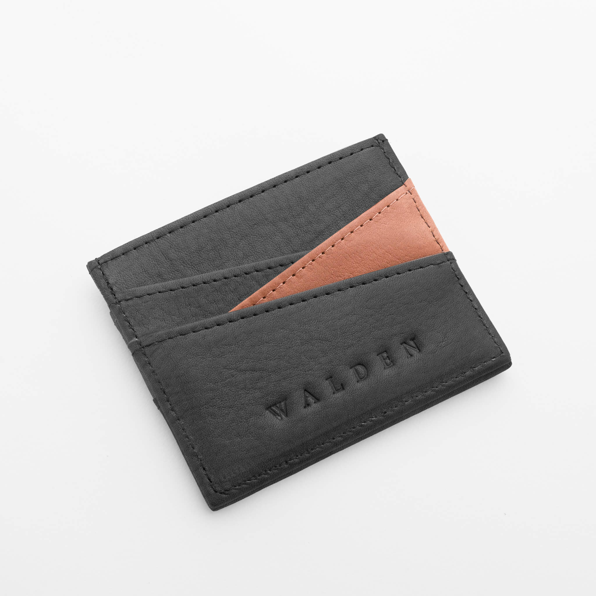 Walden® Tarjetero Slide de Cuero Genuino · Bosco #color_bosco