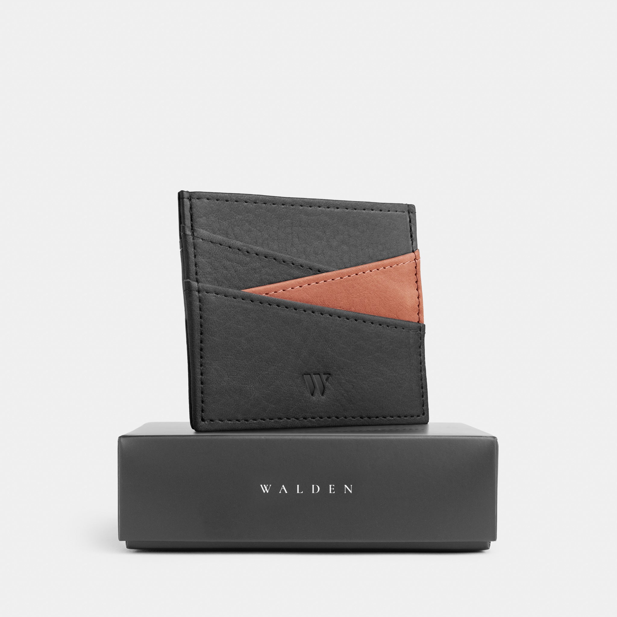 Walden® Tarjetero Slide de Cuero Genuino · Bosco #color_bosco