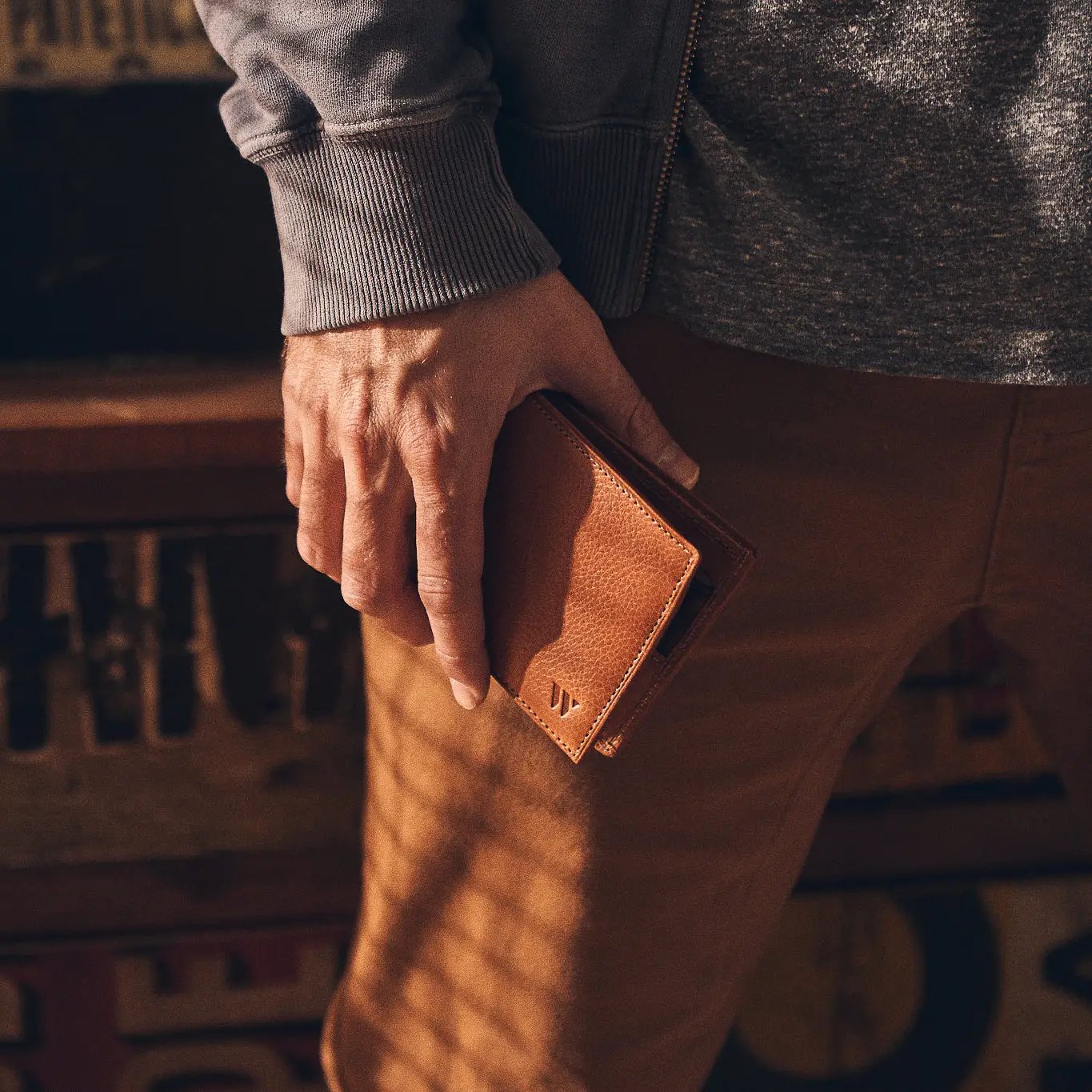 Walden® Billetera Euro Mark de Cuero Genuino · Terra #color_terra