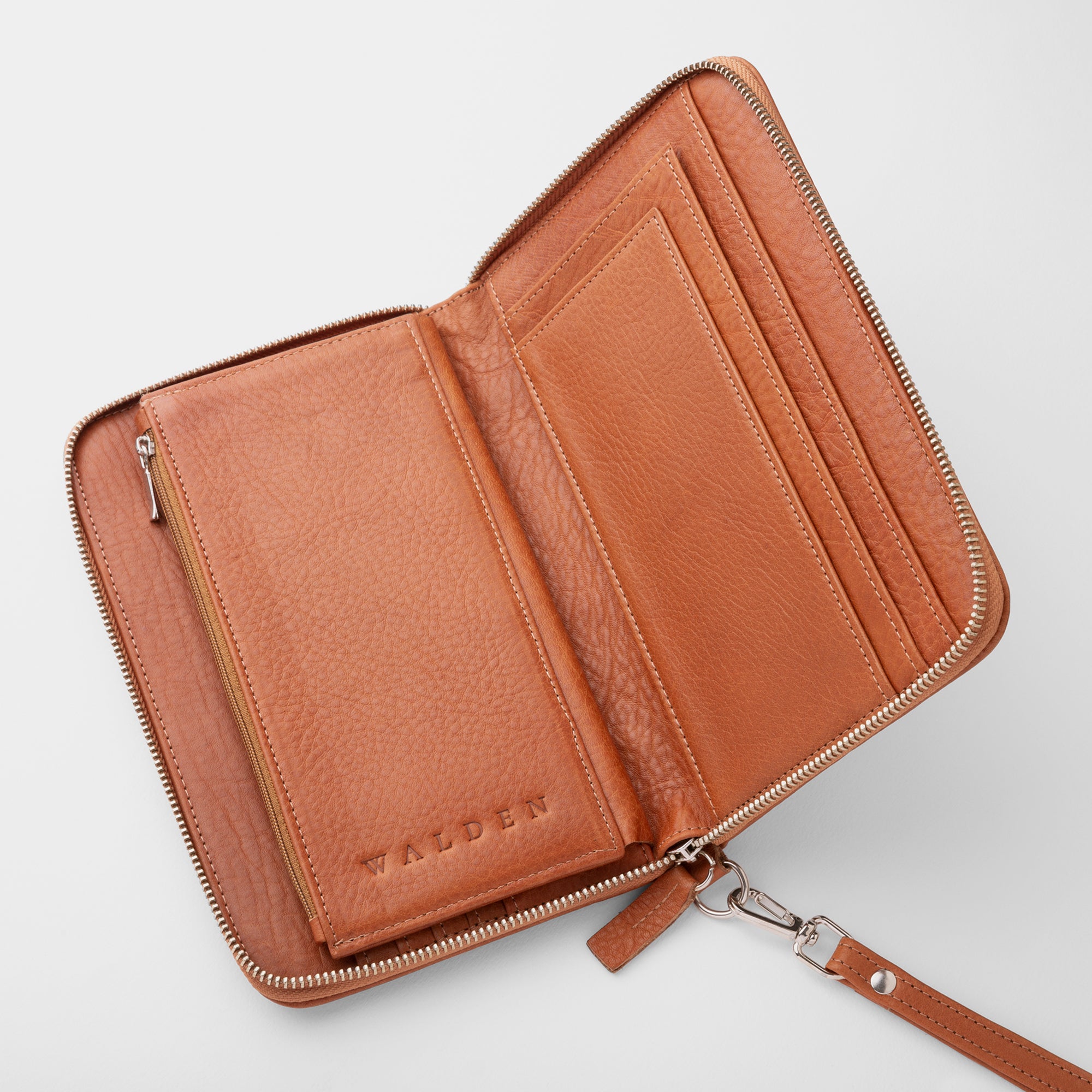 Walden® Billetera Traveller de Cuero Genuino · Terra #color_terra