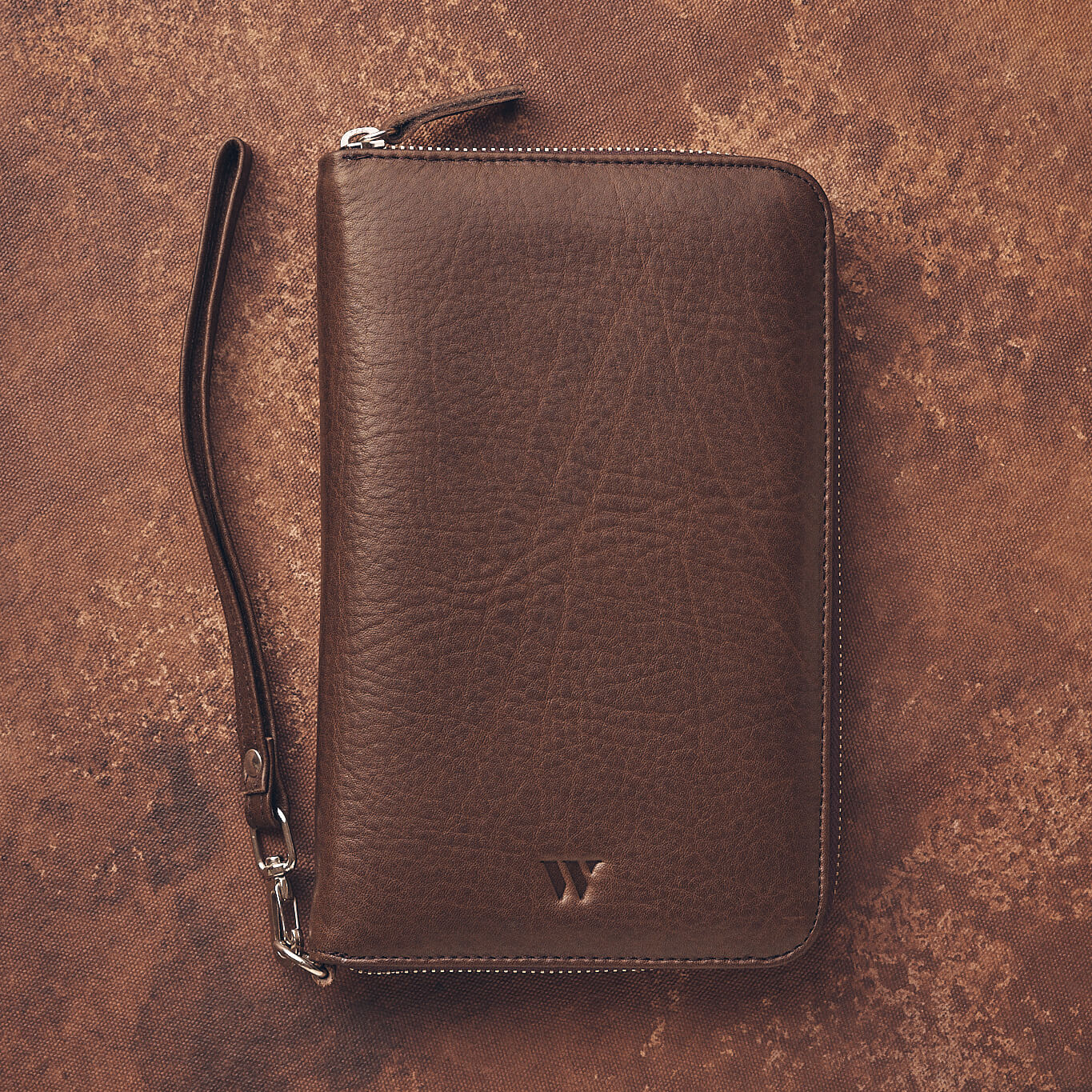 Walden® Billetera Traveller de Cuero Genuino · Moca #color_moca