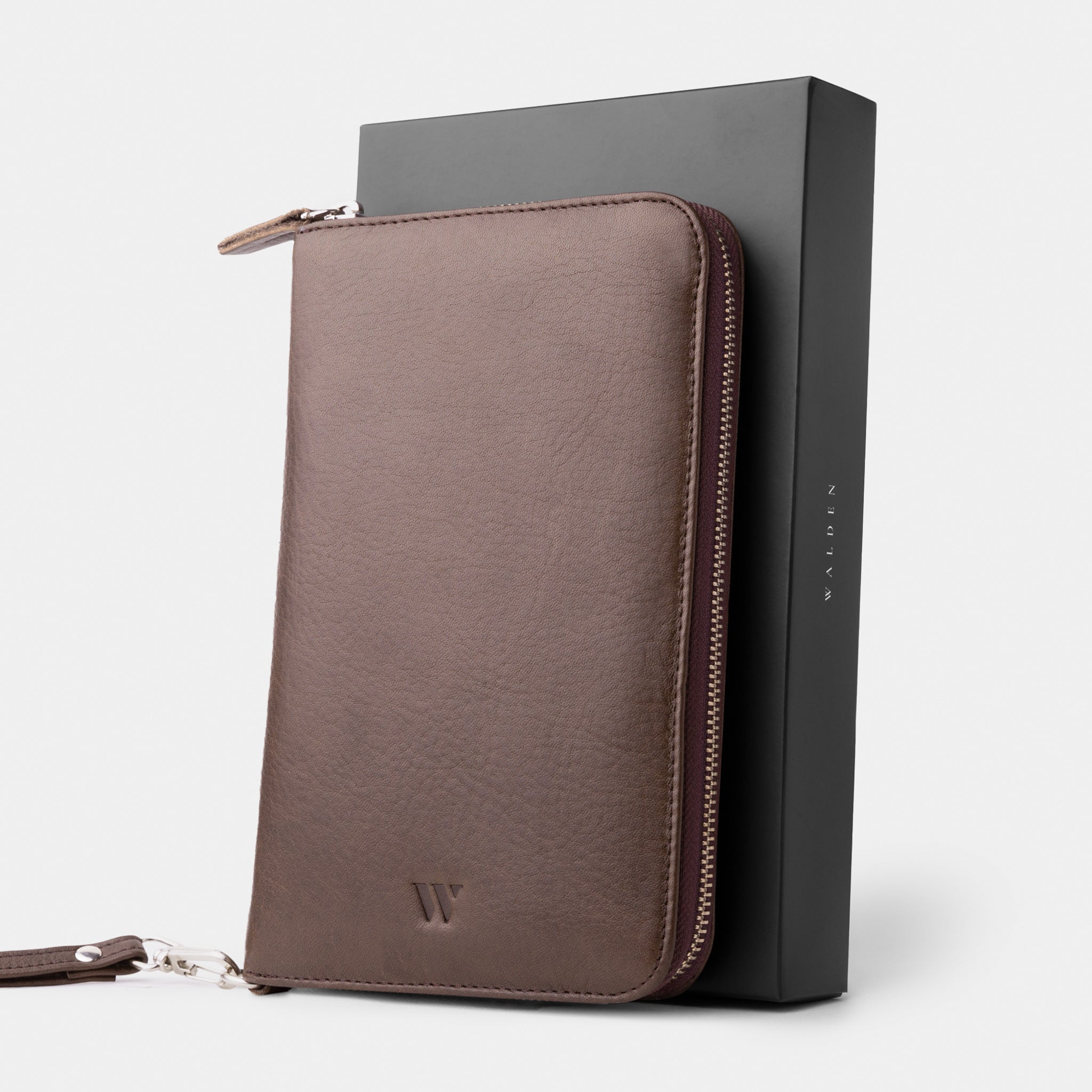 Walden® Billetera Traveller de Cuero Genuino · Moca #color_moca