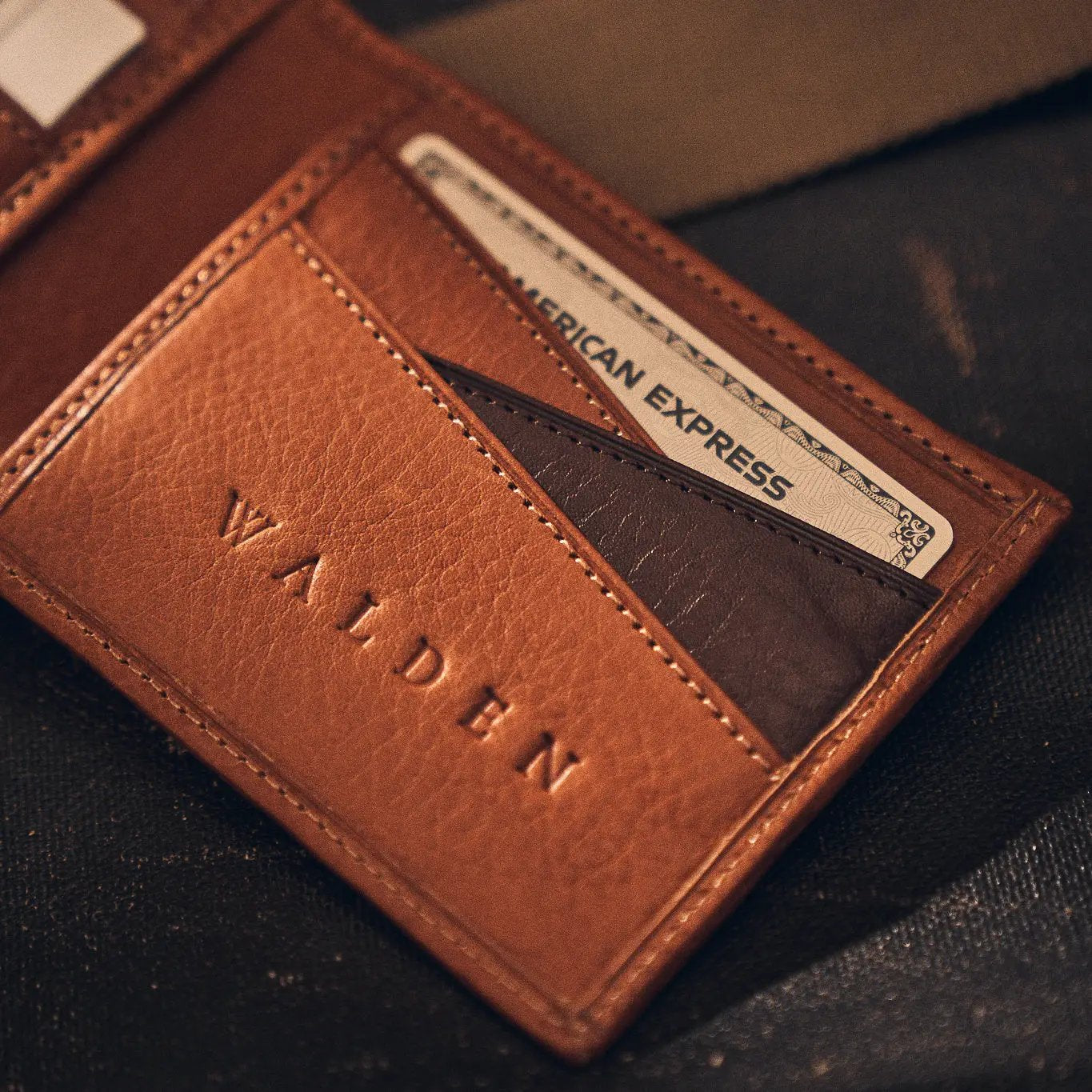 Walden® Billetera Euro Mark de Cuero Genuino · Terra #color_terra