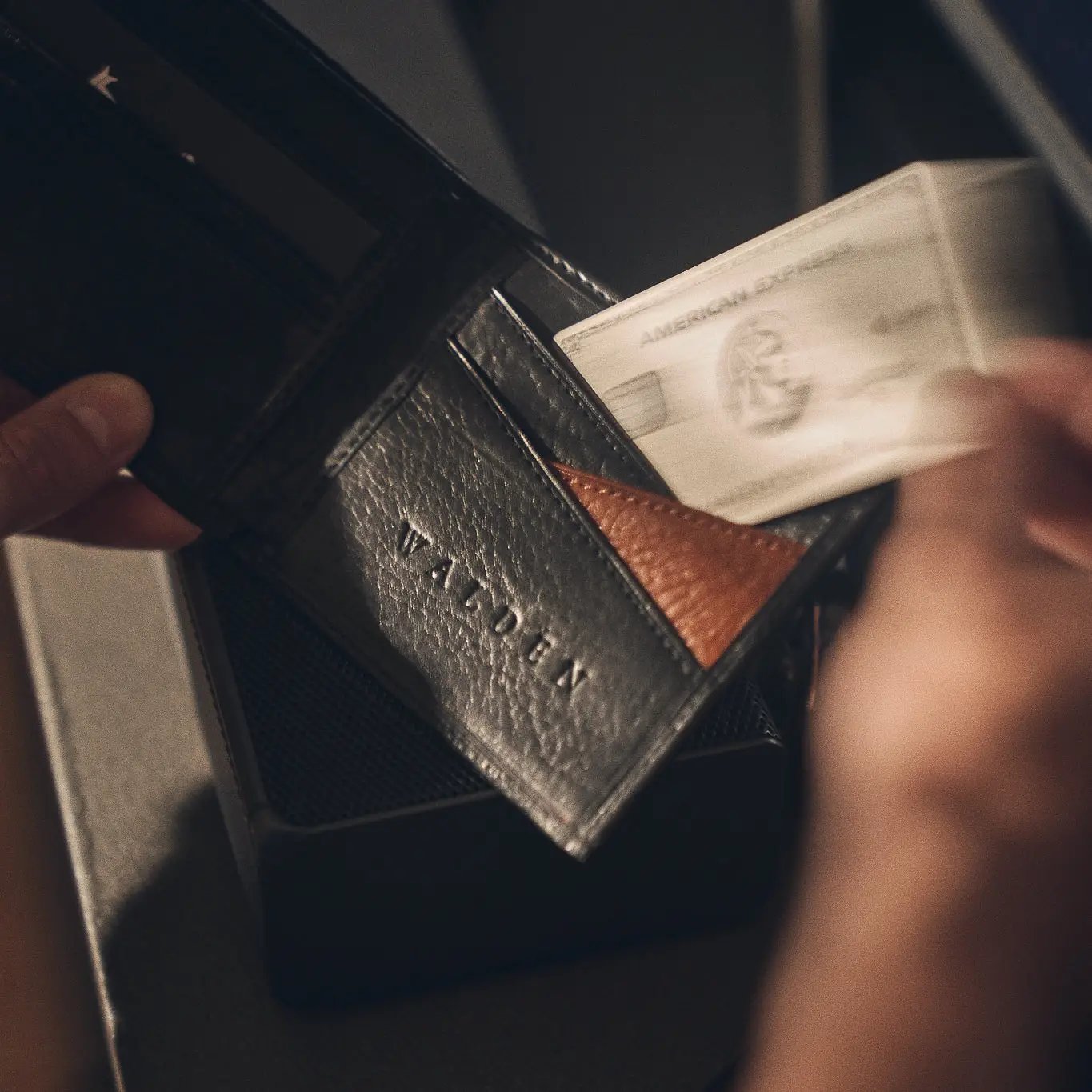 Walden® Billetera Euro Mark de Cuero Genuino · Bosco #color_bosco