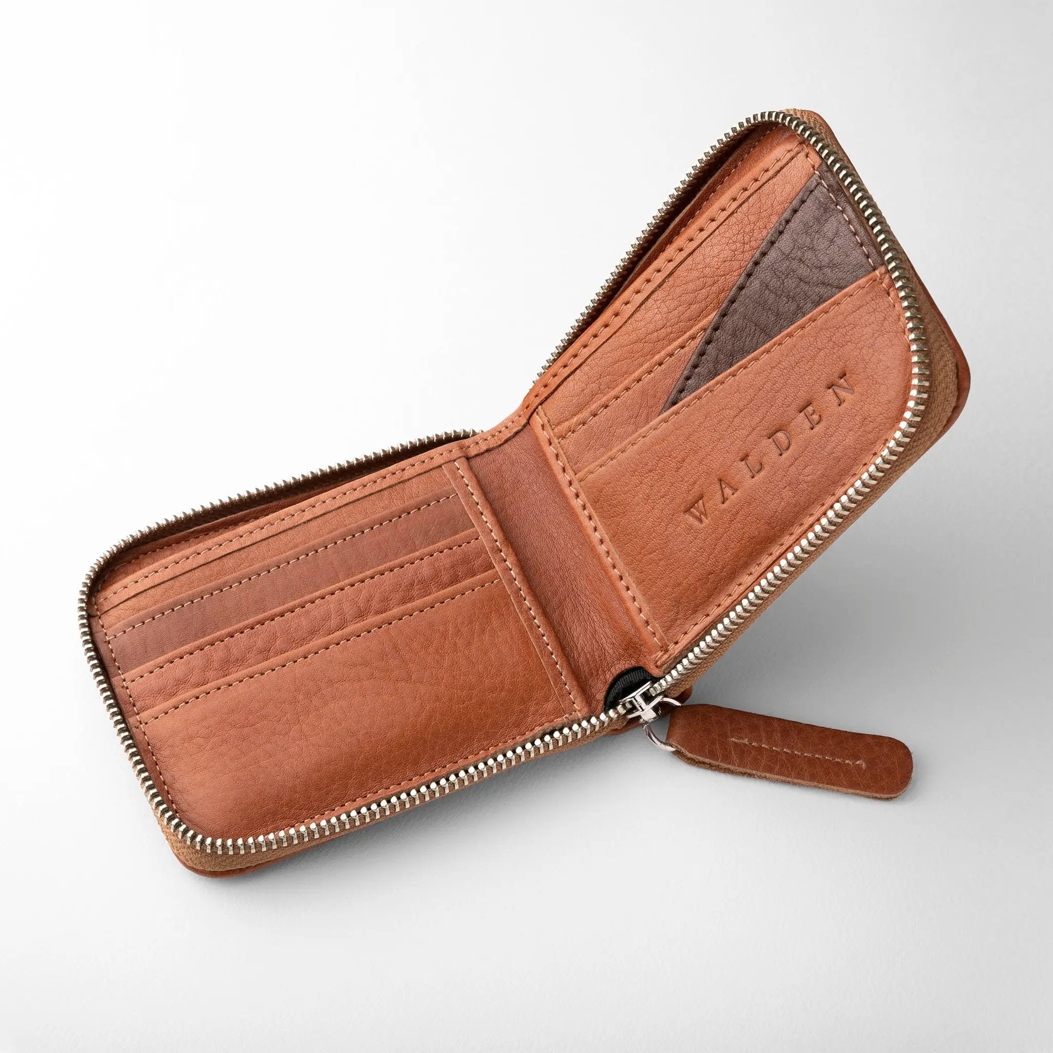 Walden® Billetera Pocket de Cuero Genuino · Terra #color_terra