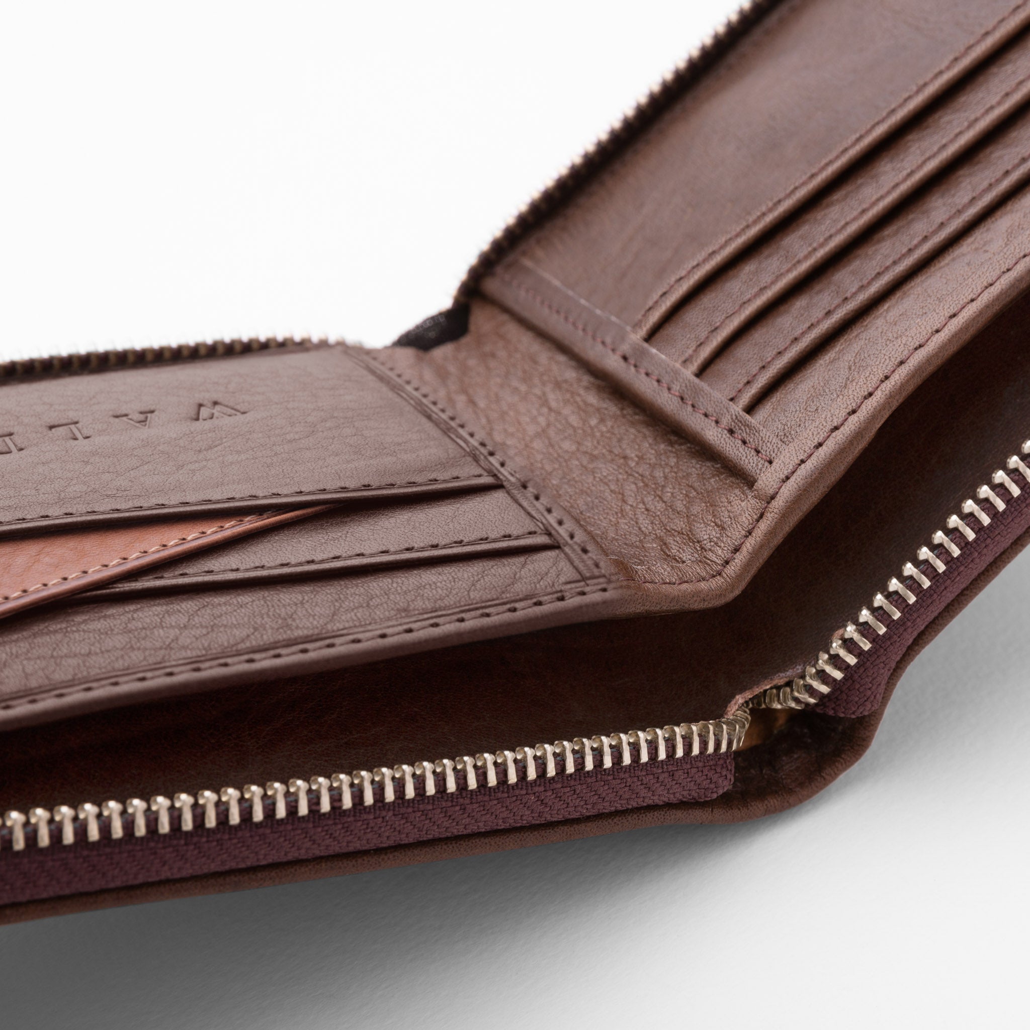 Walden® Billetera Pocket de Cuero Genuino · Moca #color_moca