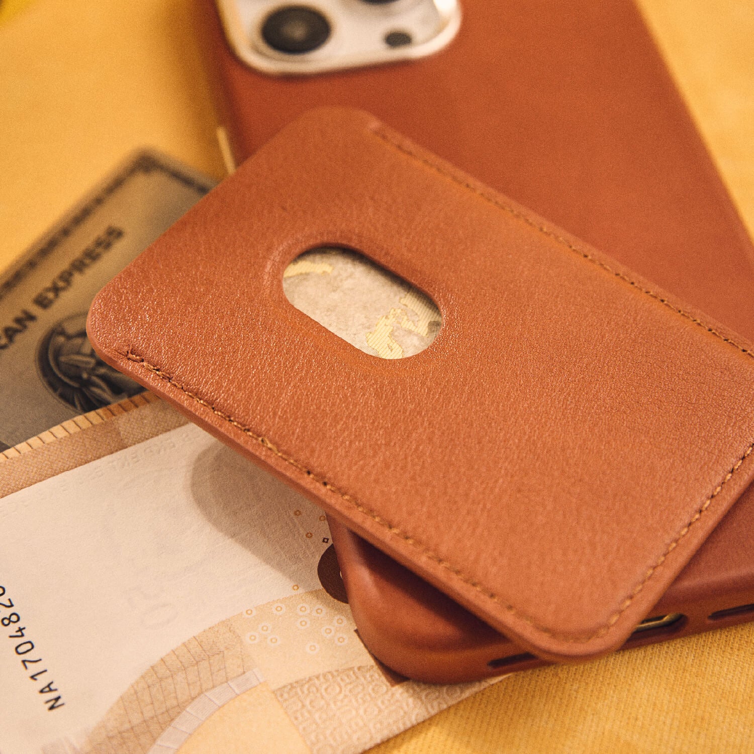 Walden® Billetera MagSafe de Cuero Genuino · Terra #color_terra