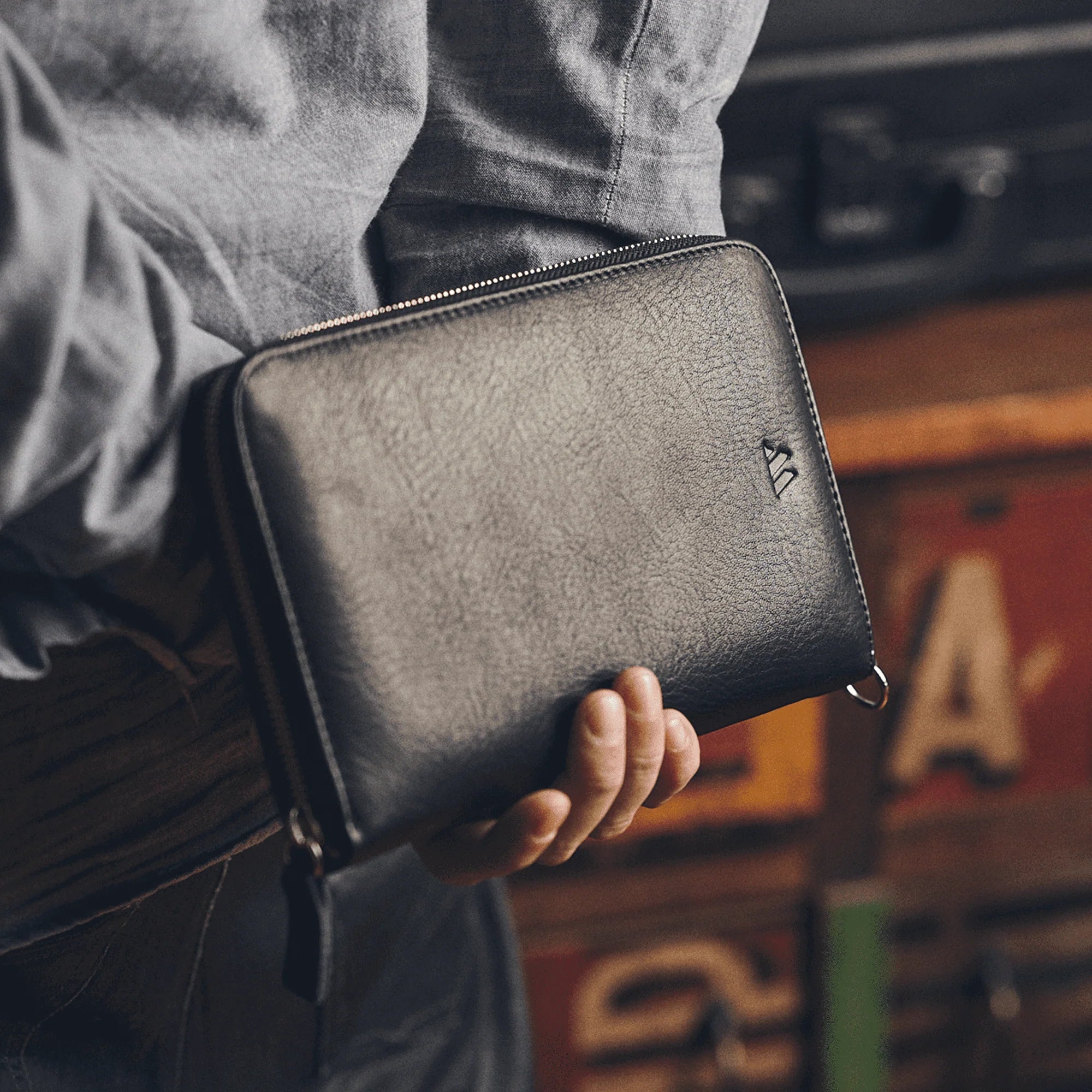 Walden® Billetera Traveller de Cuero Genuino · Bosco #color_bosco