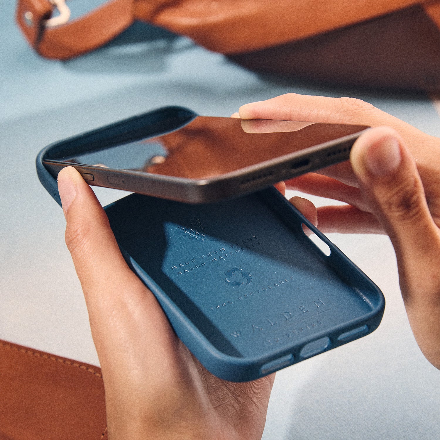 Walden® Funda Biodegradable para iPhone · Ocean #color_ocean