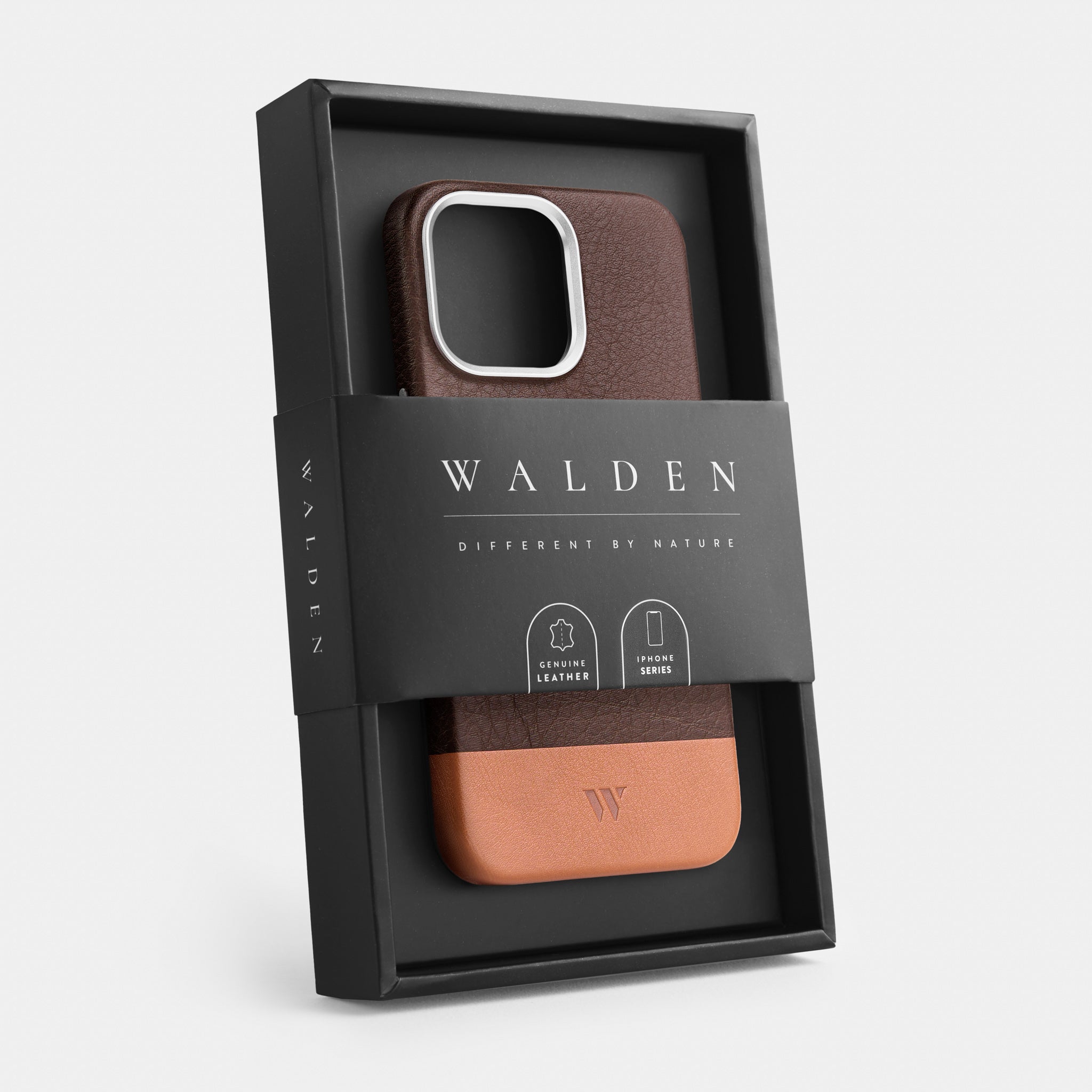 Walden® Funda de Cuero Combinado para iPhone · Mekas #color_mekas