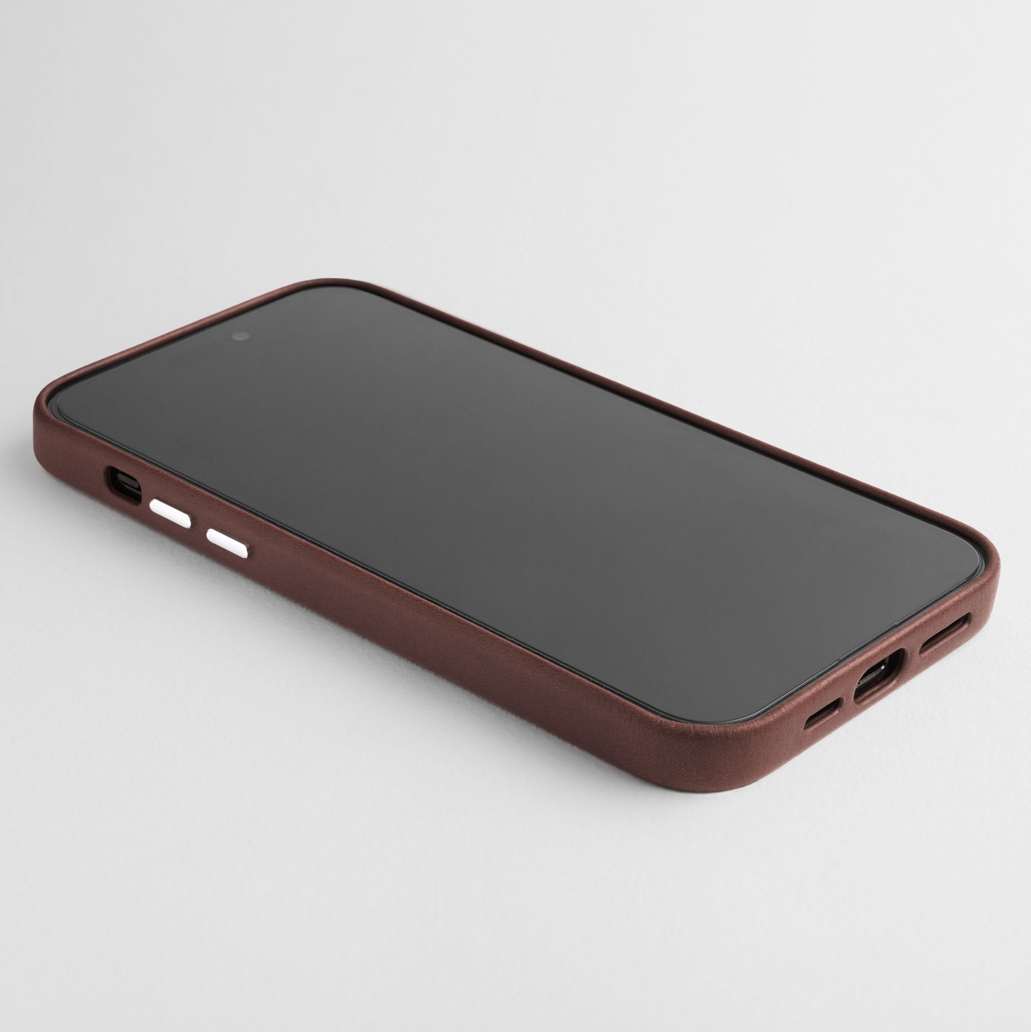 Walden® Funda de Cuero Genuino para iPhone · Moca #color_moca
