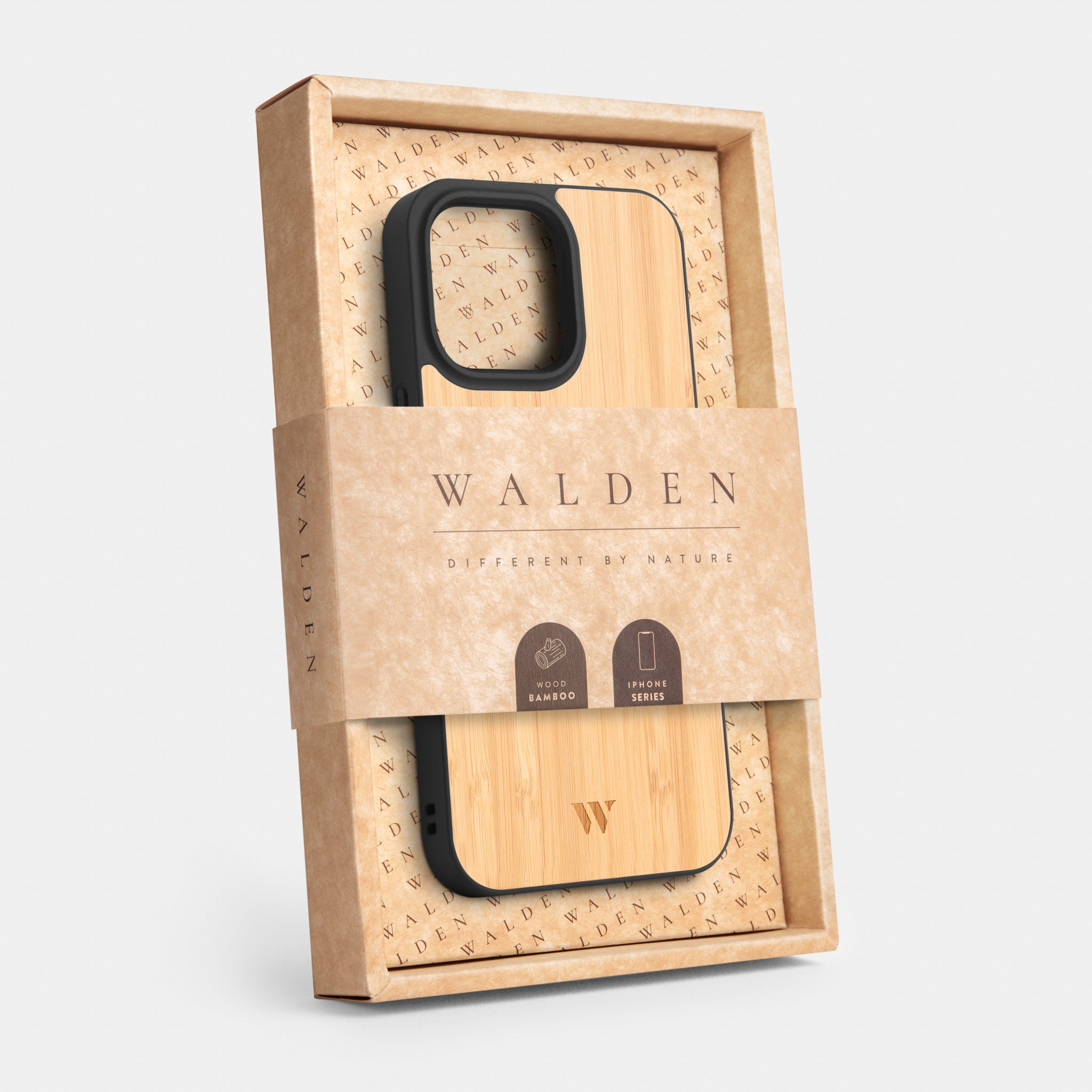 Walden® Funda de Madera Genuina para iPhone · Siena #color_siena