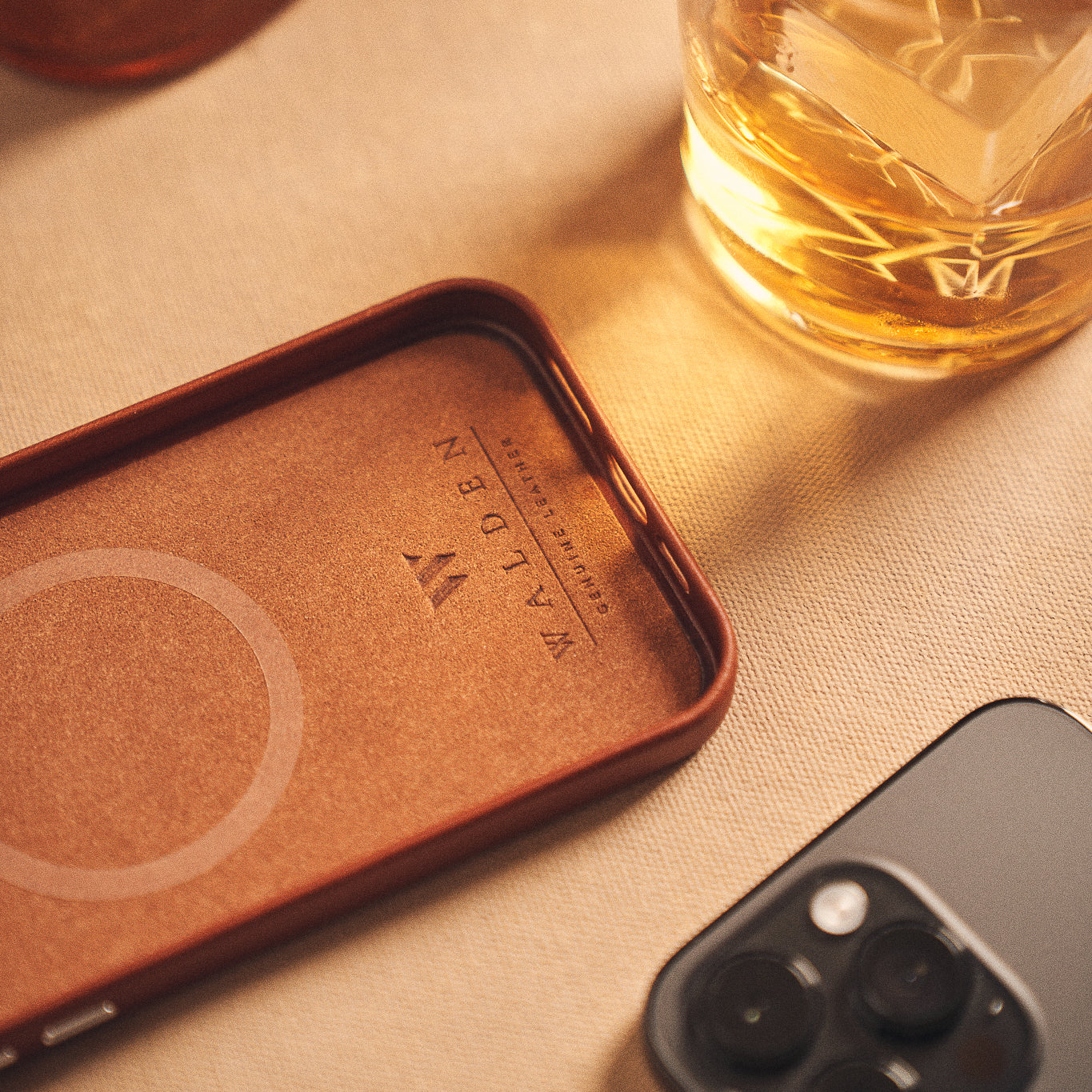 Funda de Cuero Genuino para iPhone · Terra #color_terra