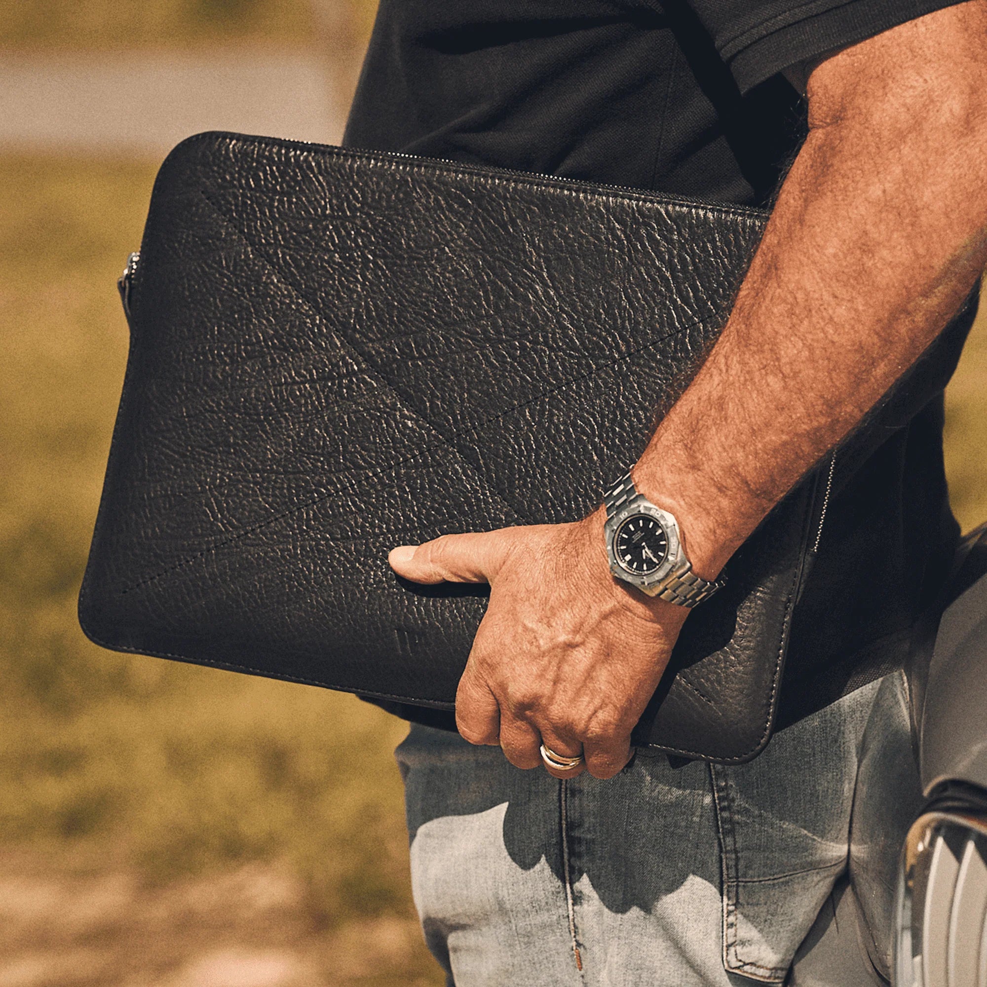 Walden® Funda para Apple Macbook de Cuero Genuino · Bosco #color_bosco