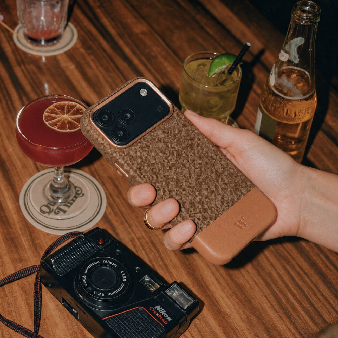 Walden® Funda de Tejido CORDURA® y Cuero para iPhone · Mekas #color_mekas
