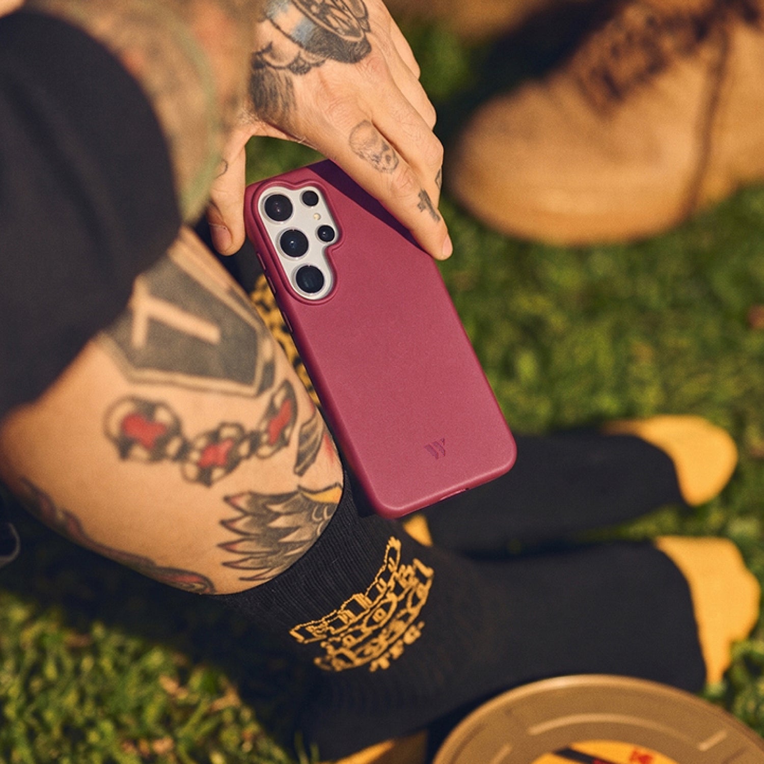 Walden® Funda de Bioplástico para Samsung Galaxy · Burgundy #color_burgundy