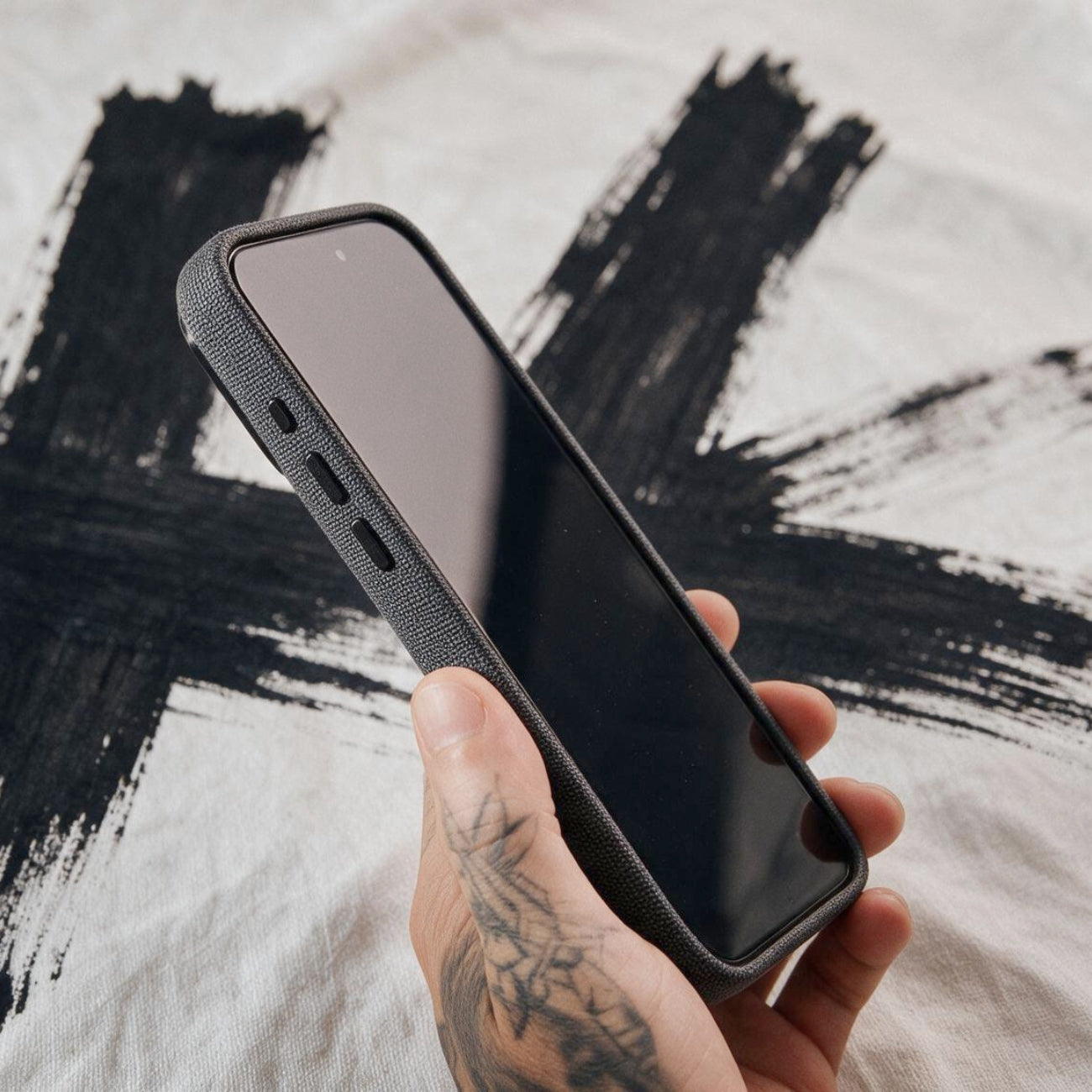 Walden® Funda de Tejido CORDURA® y Cuero para iPhone · Alcantara #color_alcantara