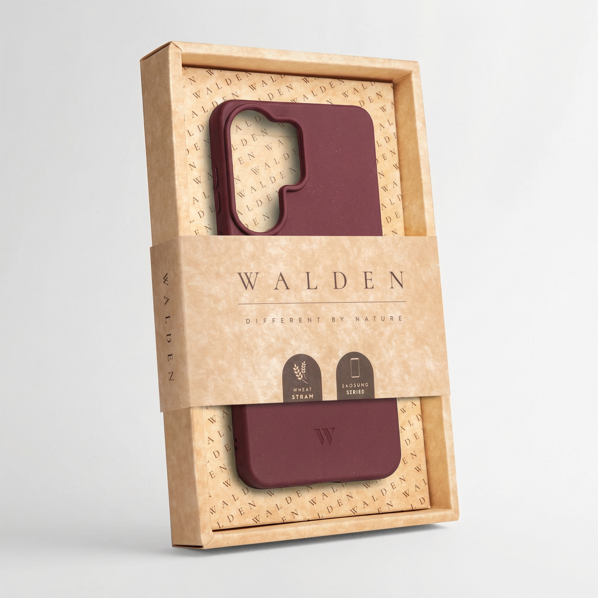 Walden® Funda de Bioplástico para Samsung Galaxy · Burgundy #color_burgundy