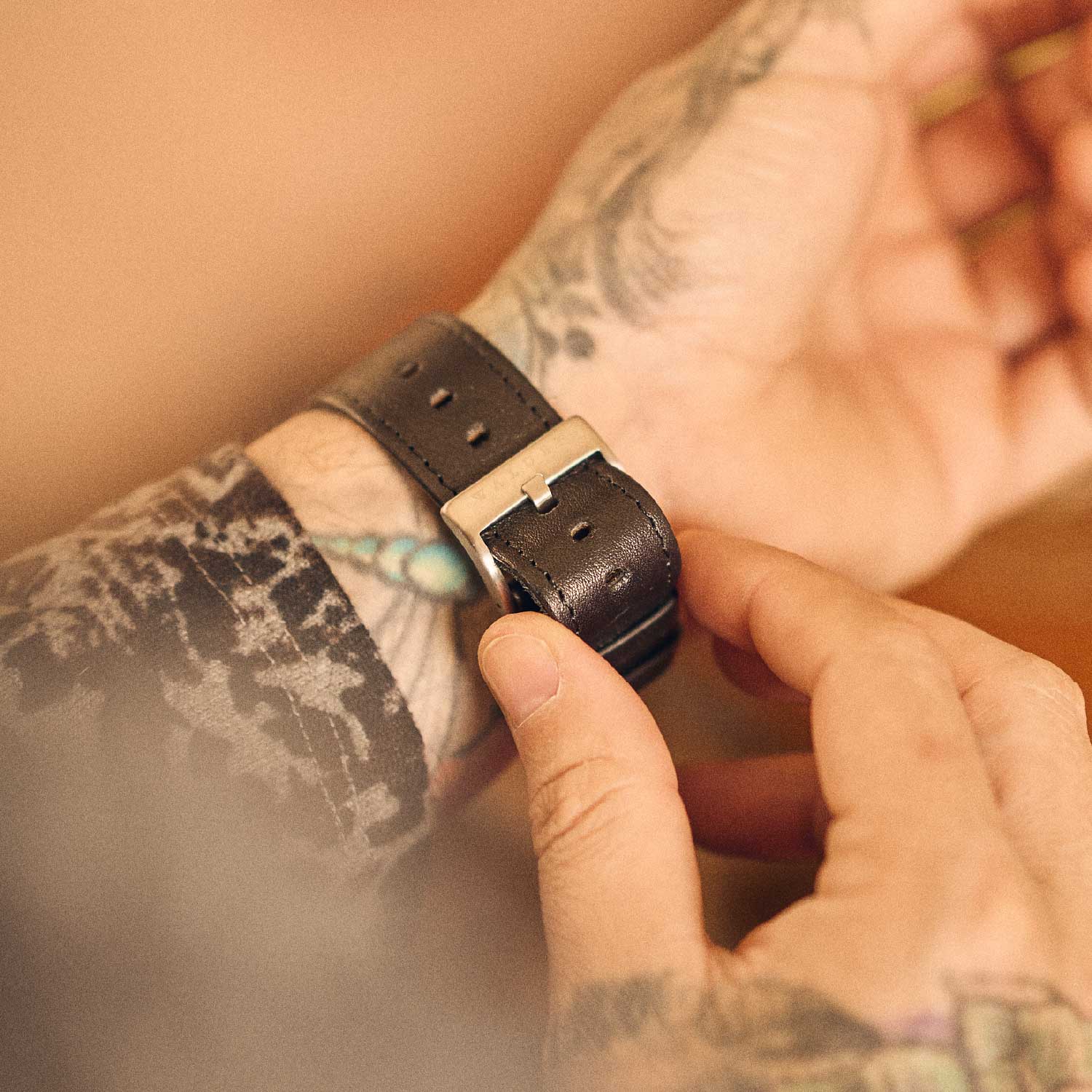 Walden® Correa Apple Watch de Cuero Genuino · Bosco #color_bosco