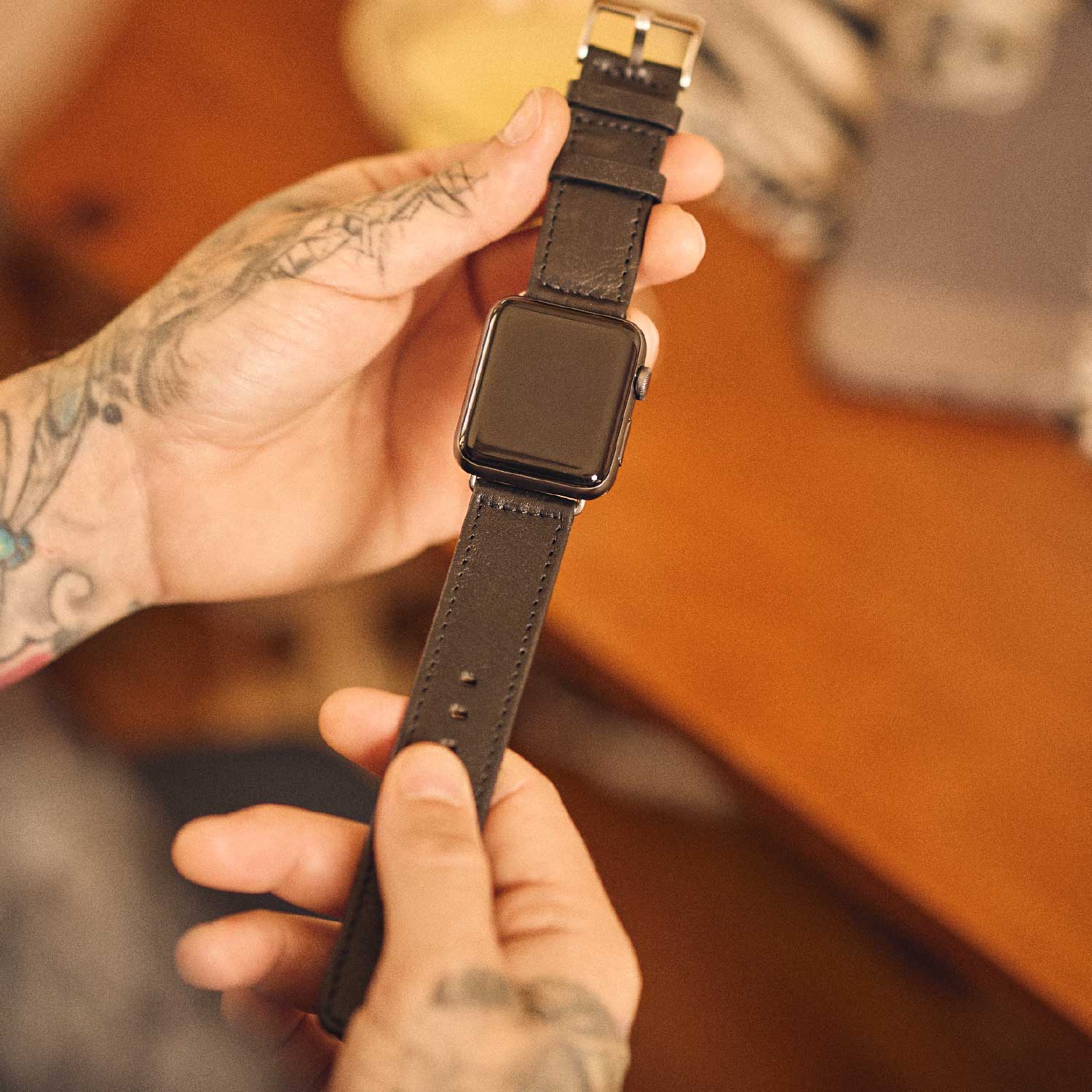 Walden® Correa Apple Watch de Cuero Genuino · Bosco #color_bosco