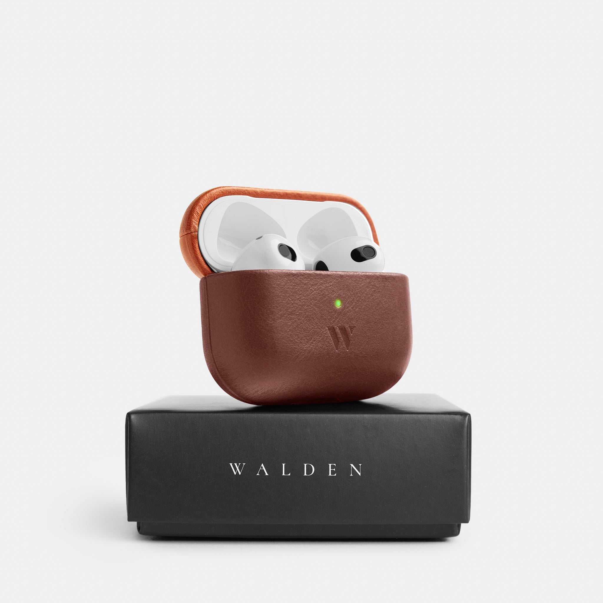 Walden® Estuche para Airpods de Cuero Combinado · Mekas #color_mekas