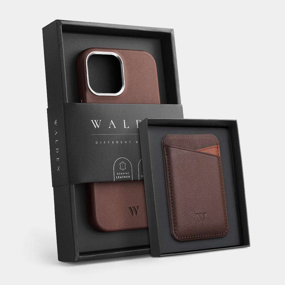 Walden | Funda iPhone + Wallet MagSafe® Moca