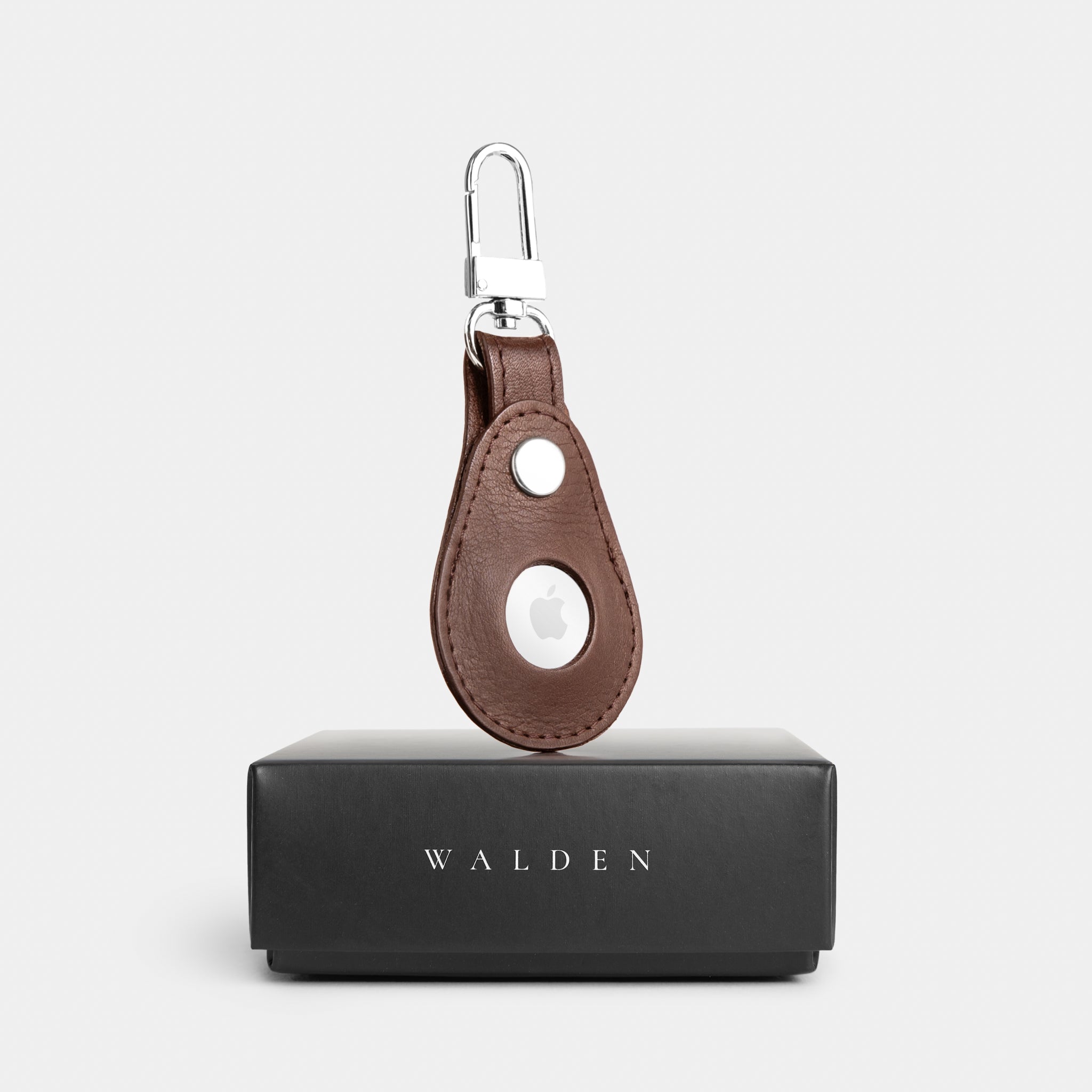 Walden® Llavero Airtag de Cuero Genuino · Moca #color_moca