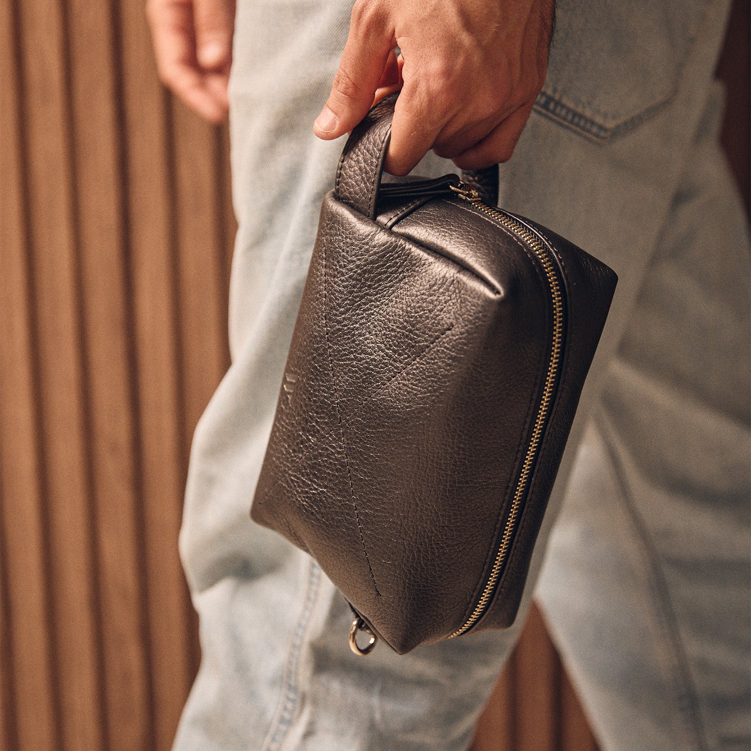 Walden® Necesser de Cuero Genuino · Bosco #color_bosco