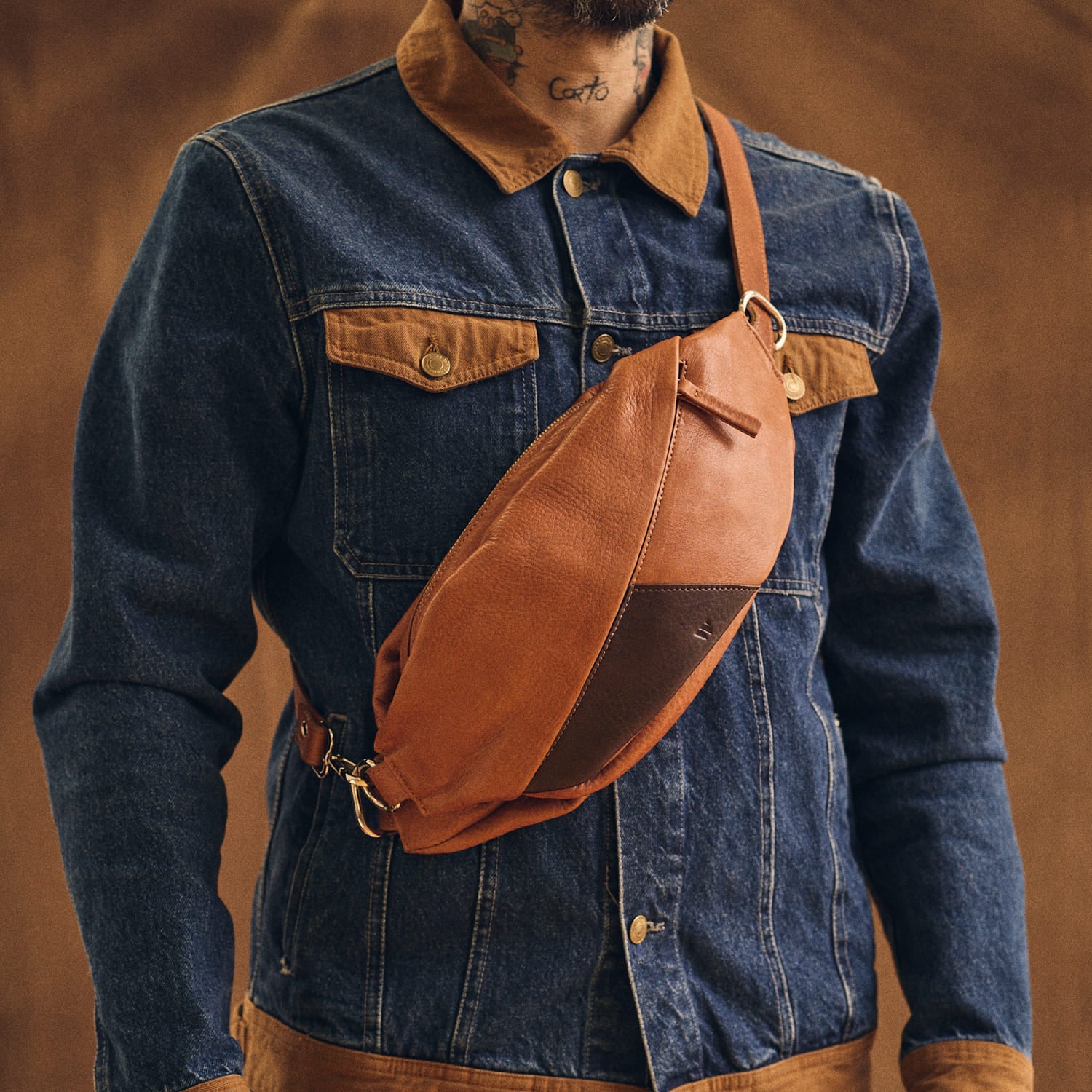 Walden® Riñonera de Cuero Genuino · Terra #color_terra