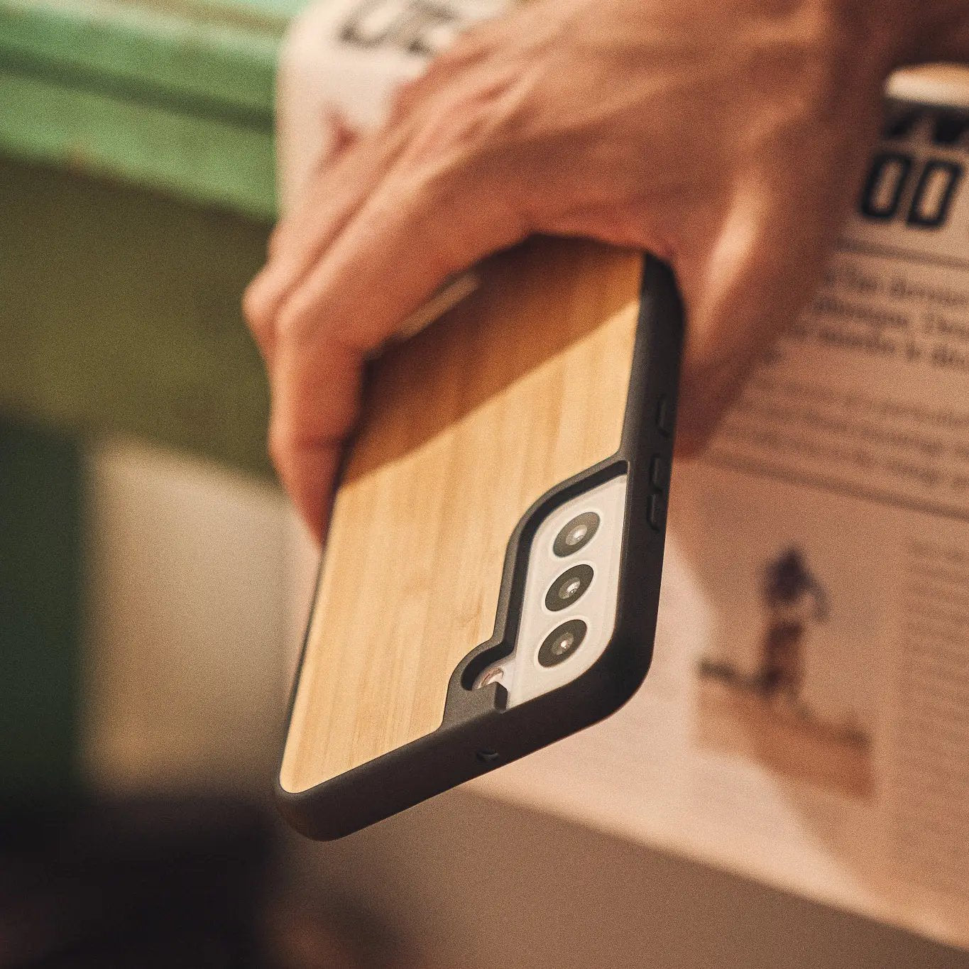 Walden® Funda de Madera Genuina para Samsung · Siena #color_siena