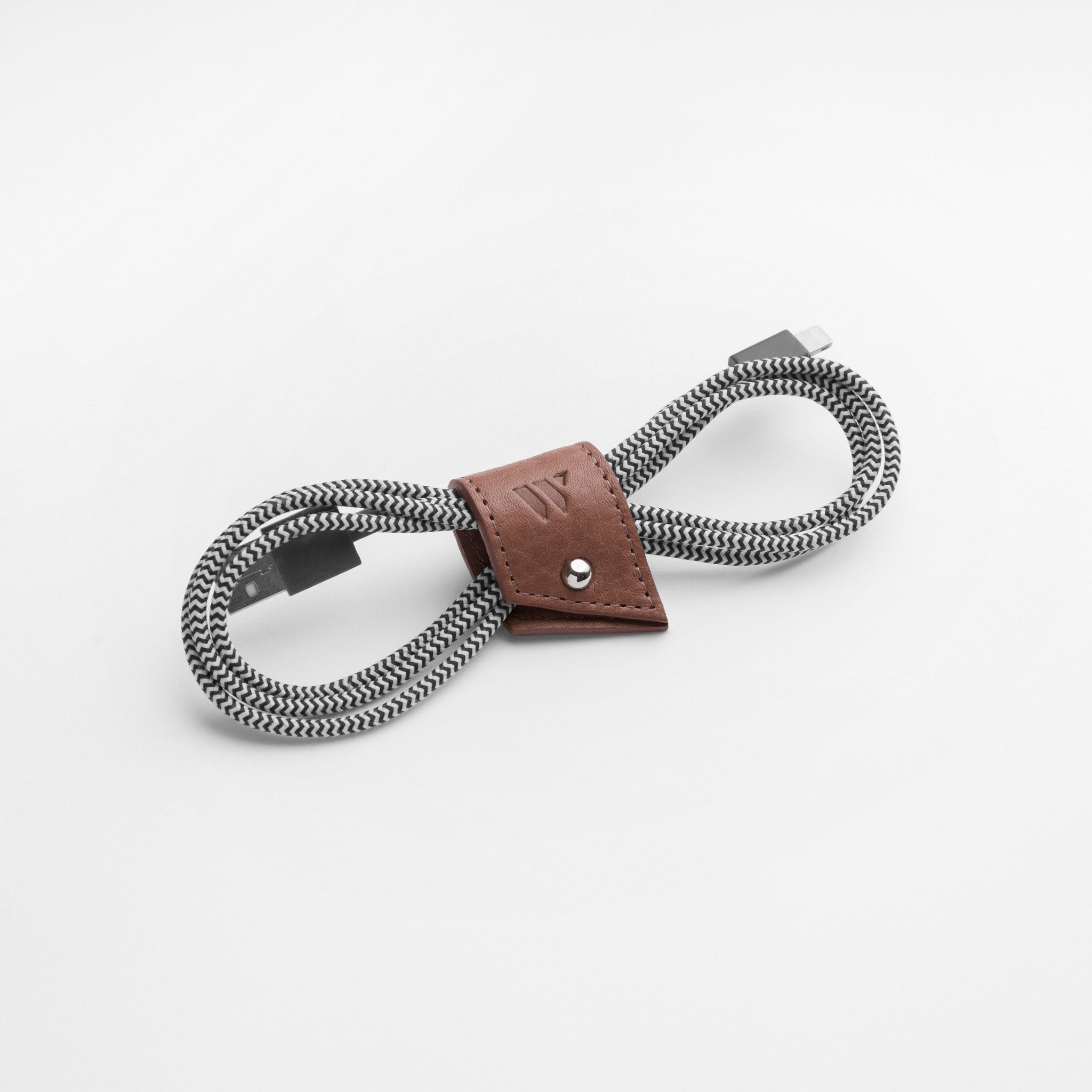 Walden® Sujetacables de Cuero Genuino · Moca #color_moca