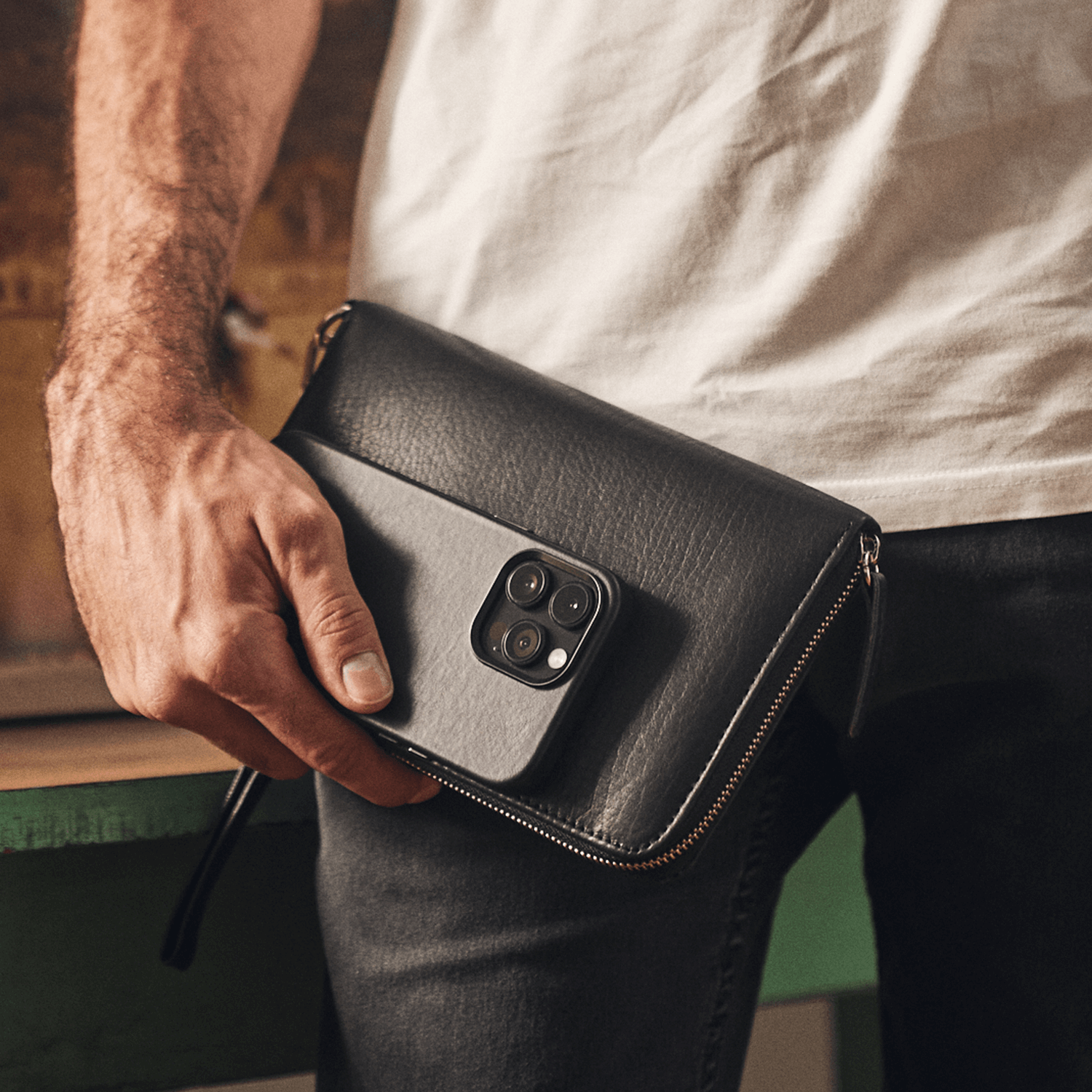 Walden® Billetera Traveller de Cuero Genuino · Bosco #color_bosco